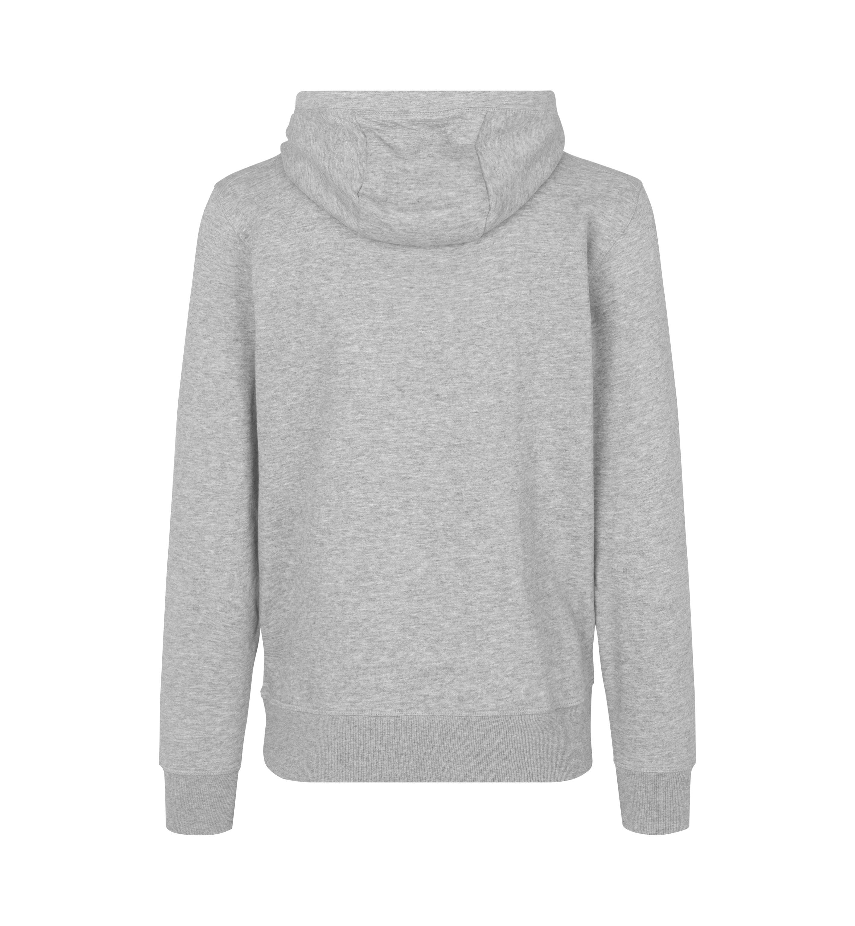 ID 0638 CORE hoodie | zip detalje med logo