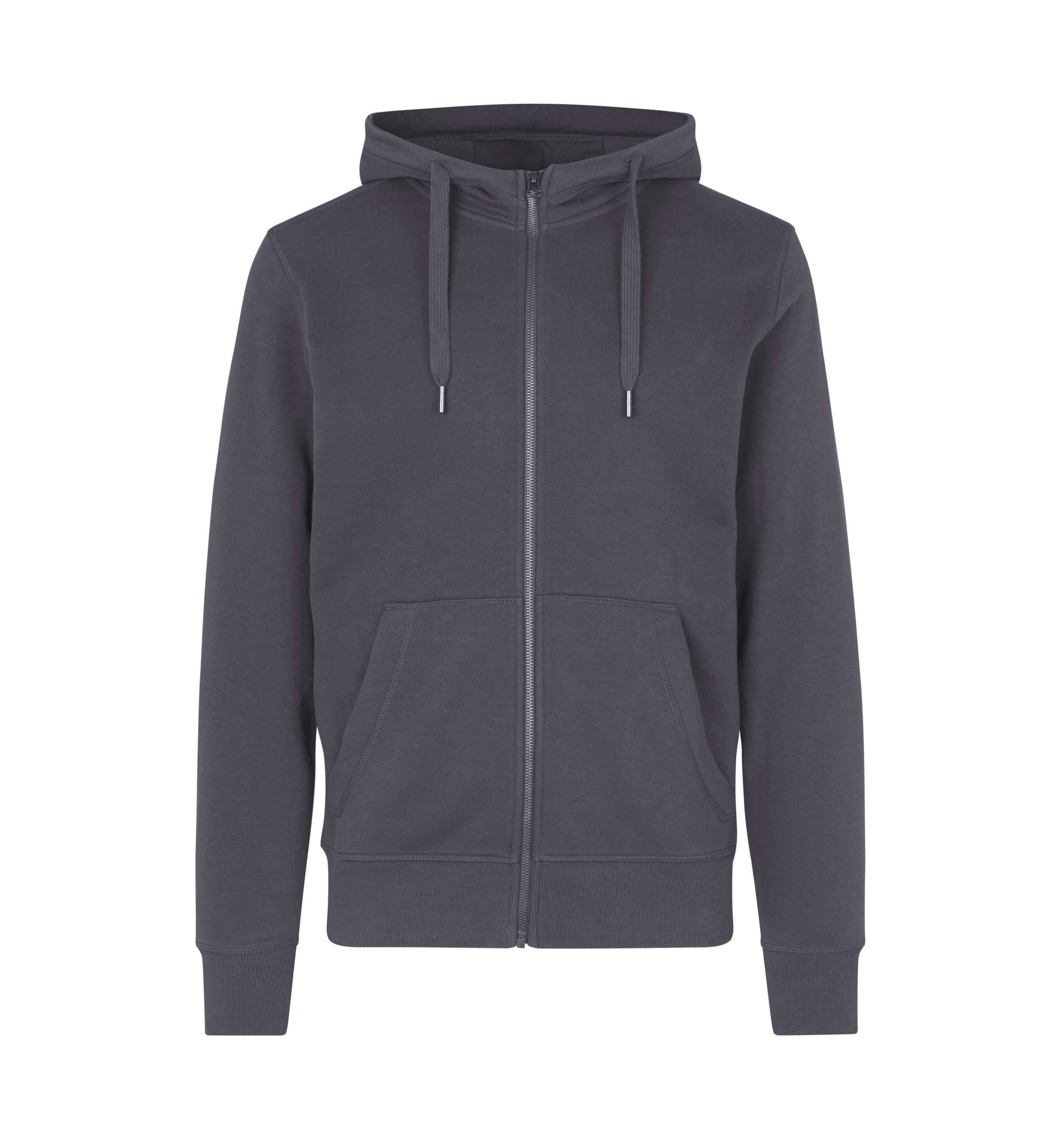 ID 0638 CORE hoodie | zip produktbillede med firmalogo
