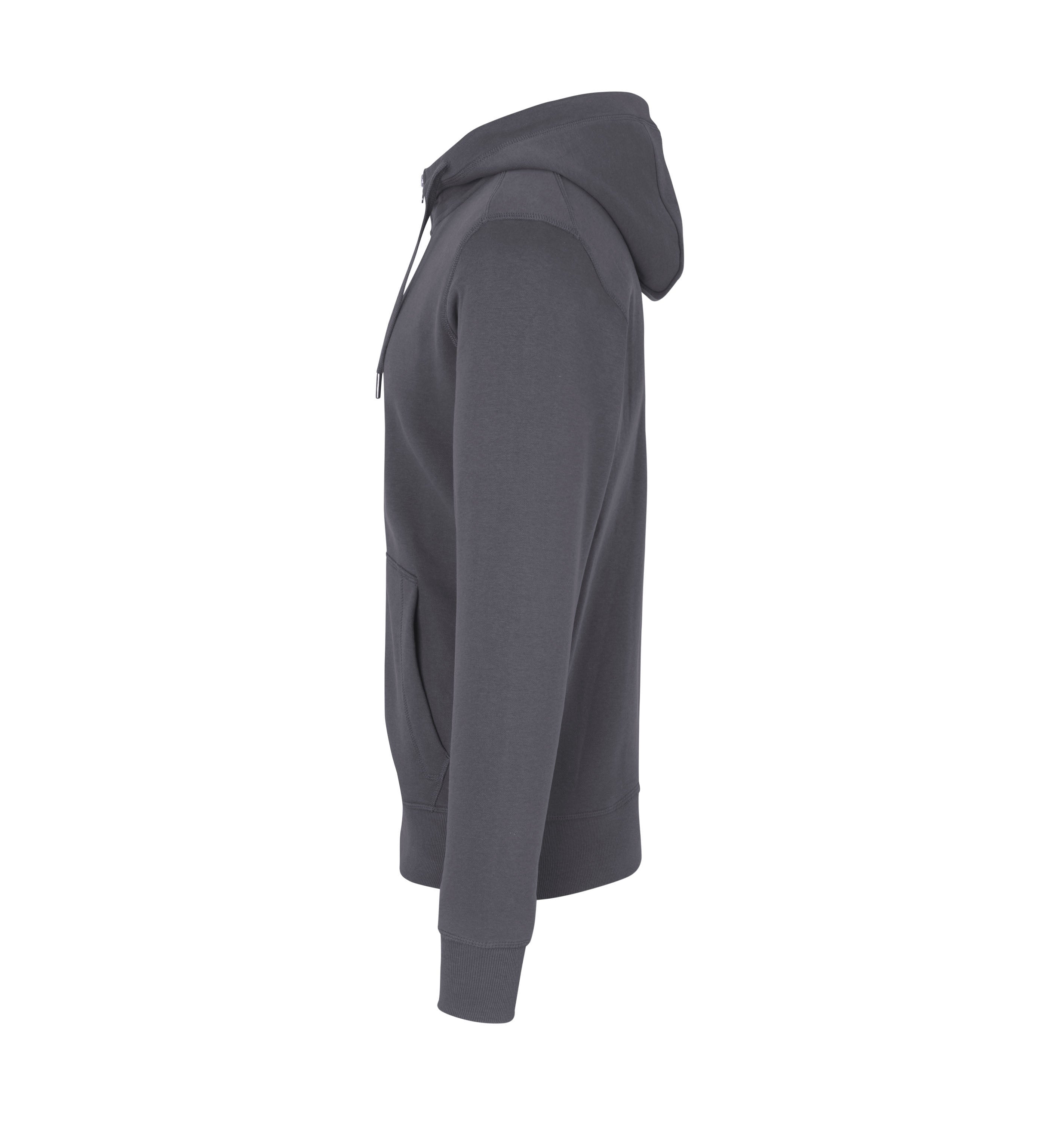 ID 0638 CORE hoodie | zip detalje med tryk