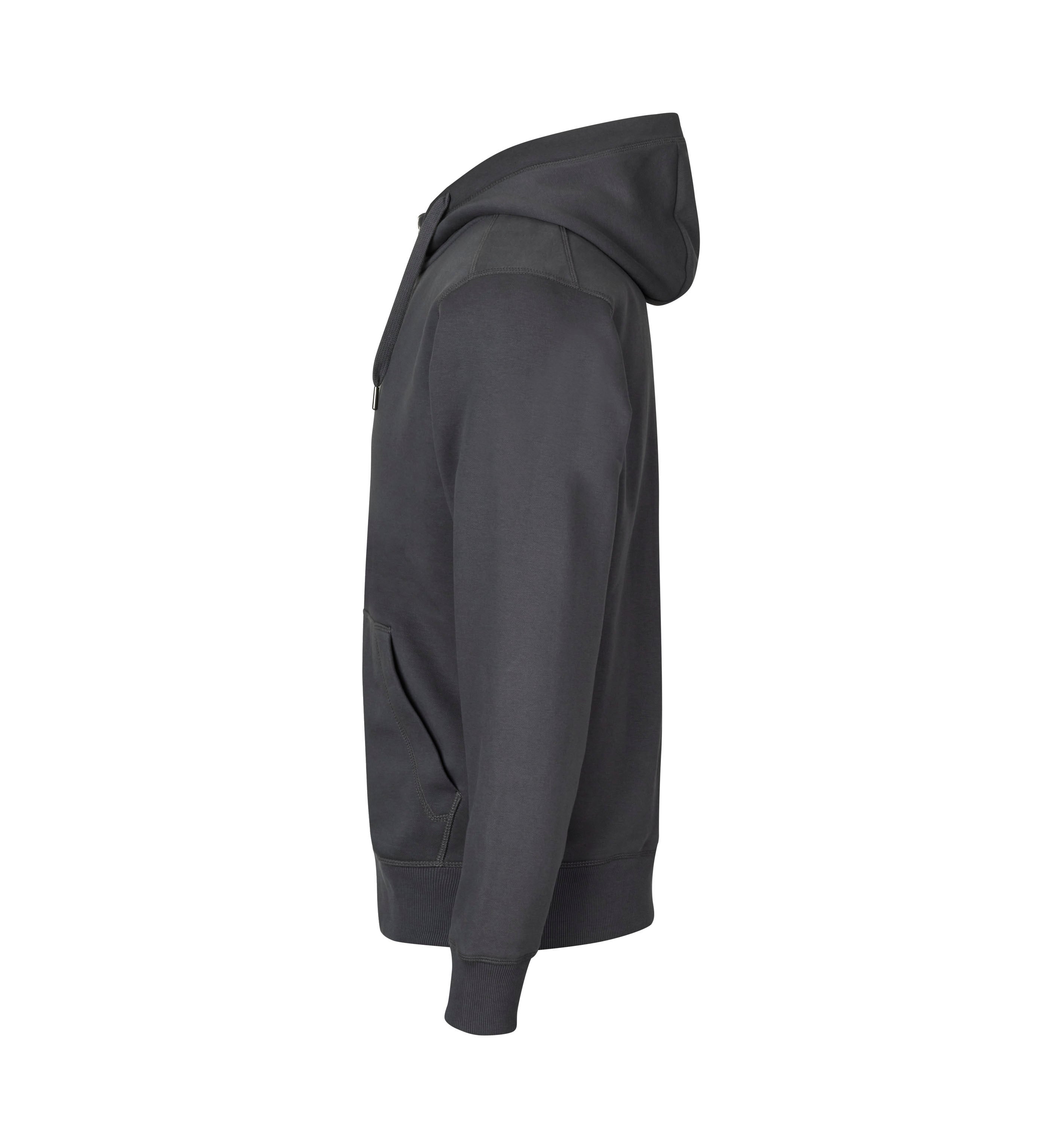 ID 0638 CORE hoodie | zip produktfoto med tryk