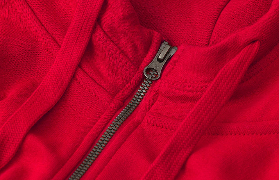 ID 0638 CORE hoodie | zip produktfoto til broderi