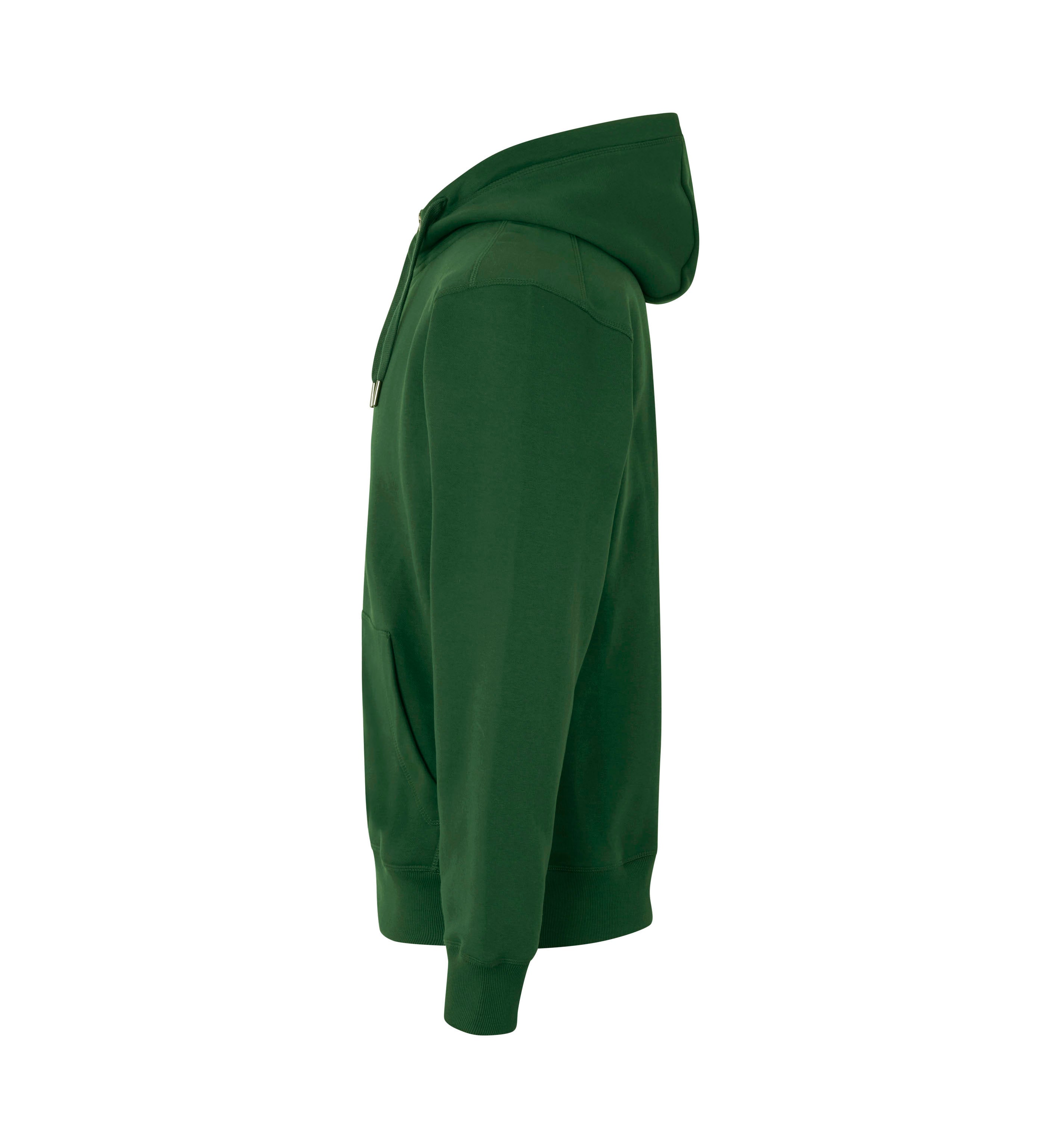 ID 0638 CORE hoodie | zip detalje med tryk