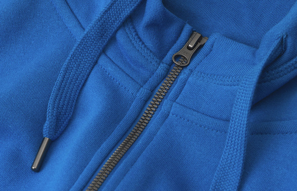 ID 0638 CORE hoodie | zip materiale med logo