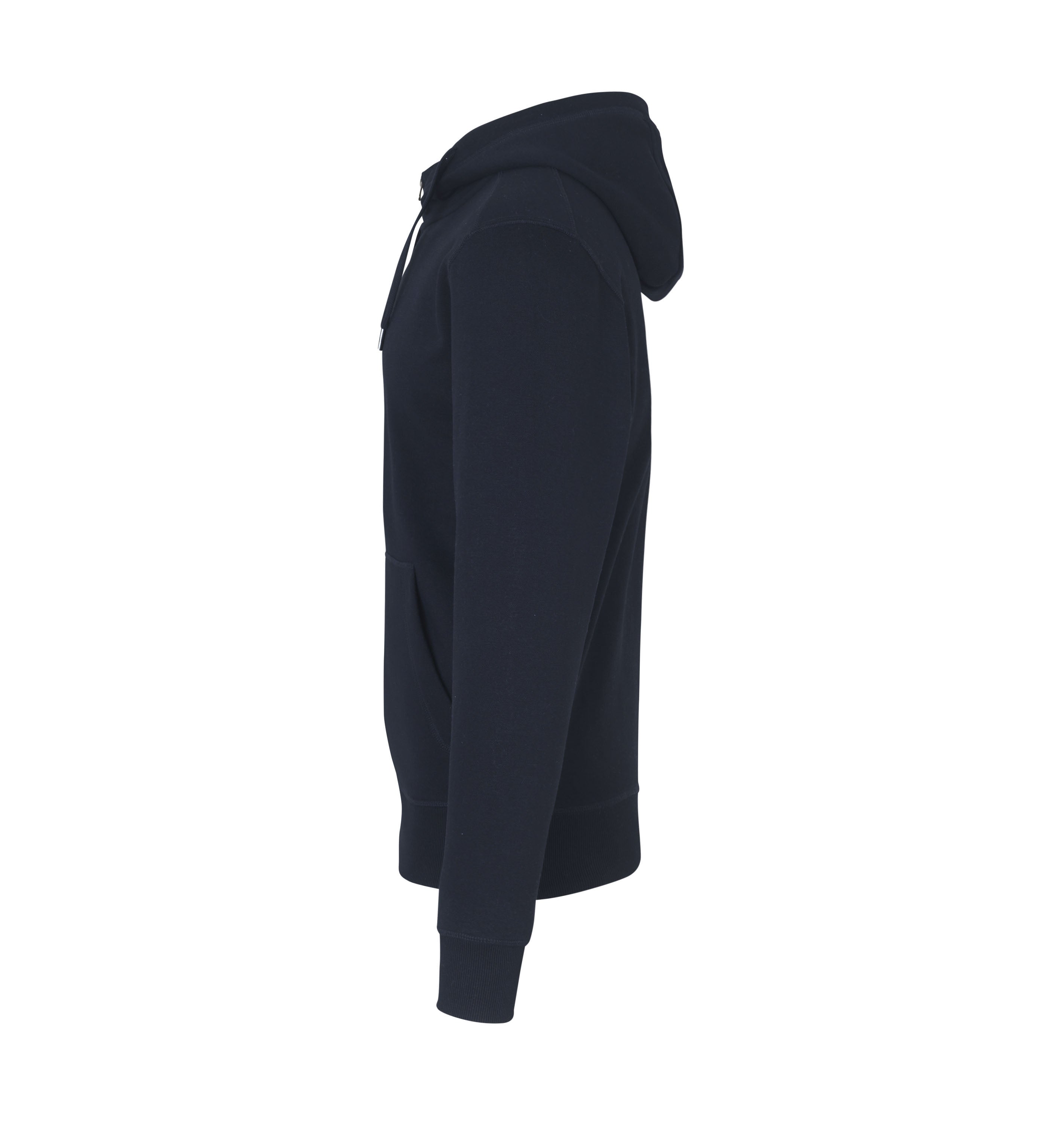 ID 0638 CORE hoodie | zip produktfoto med firmalogo