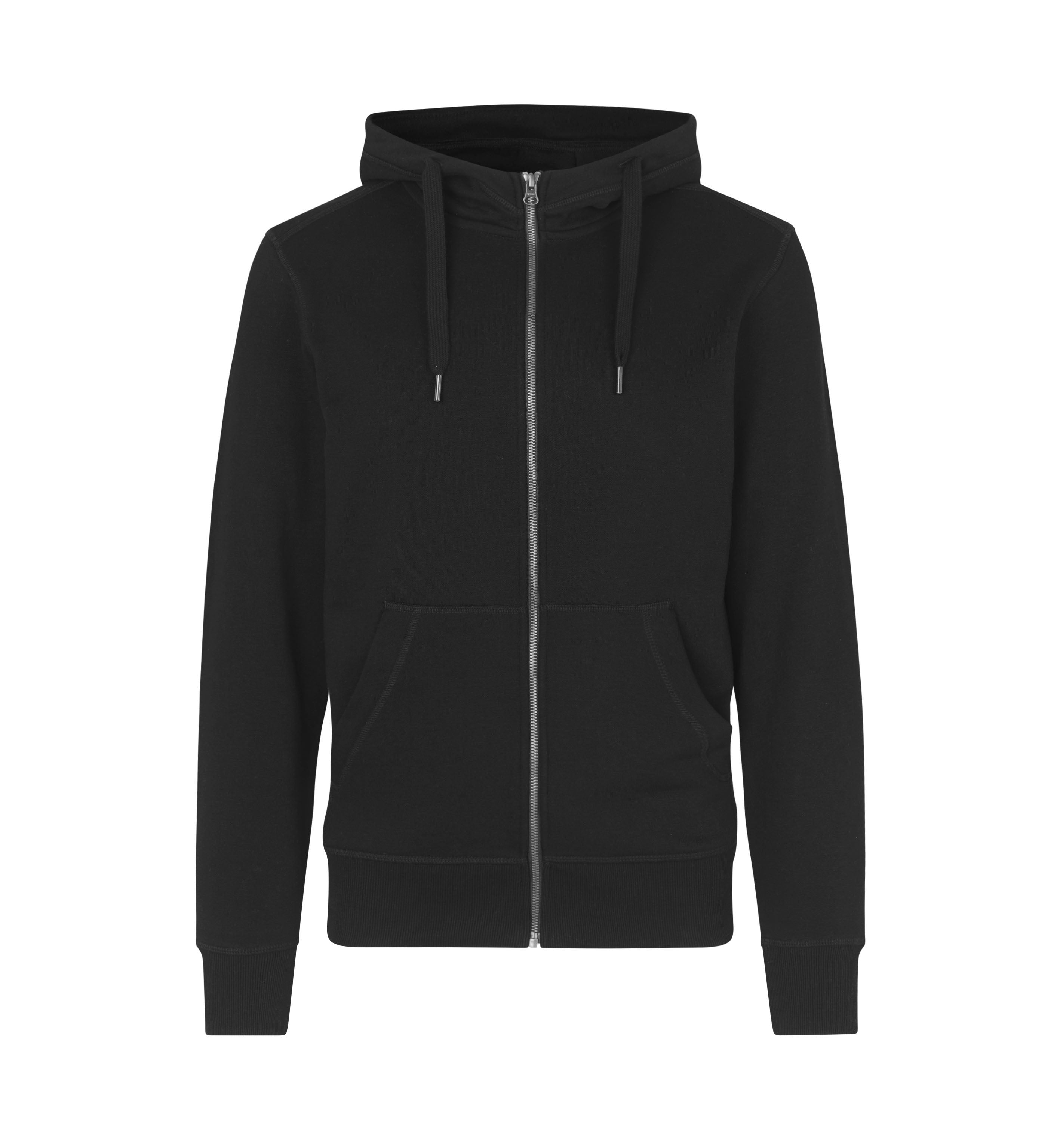 ID 0638 CORE hoodie | zip materiale med tryk