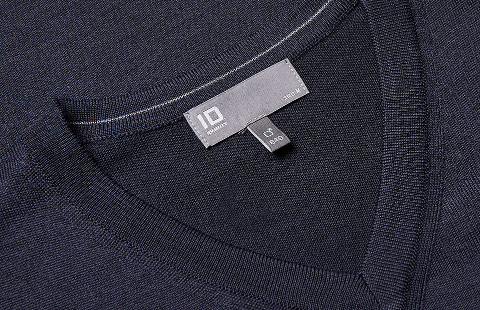 ID 0640 Pullover | merino detalje til broderi