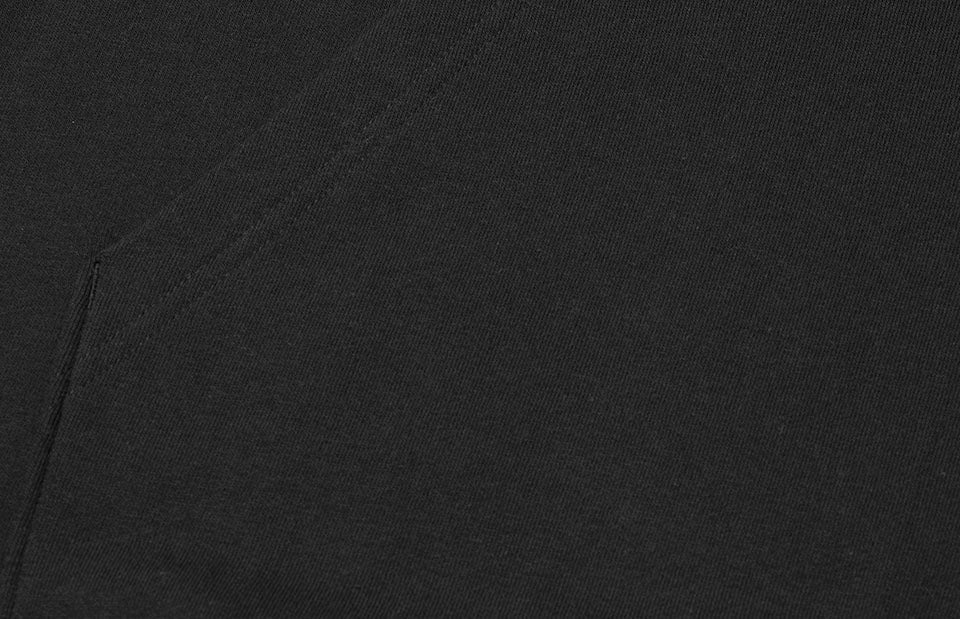 ID 0660 Soft hoodie | kængurulomme | unisex nærbillede med logo