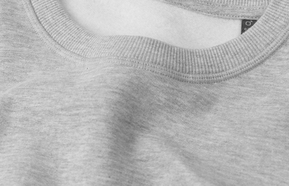 ID 0682 Sweatshirt | økologisk produktbillede til broderi