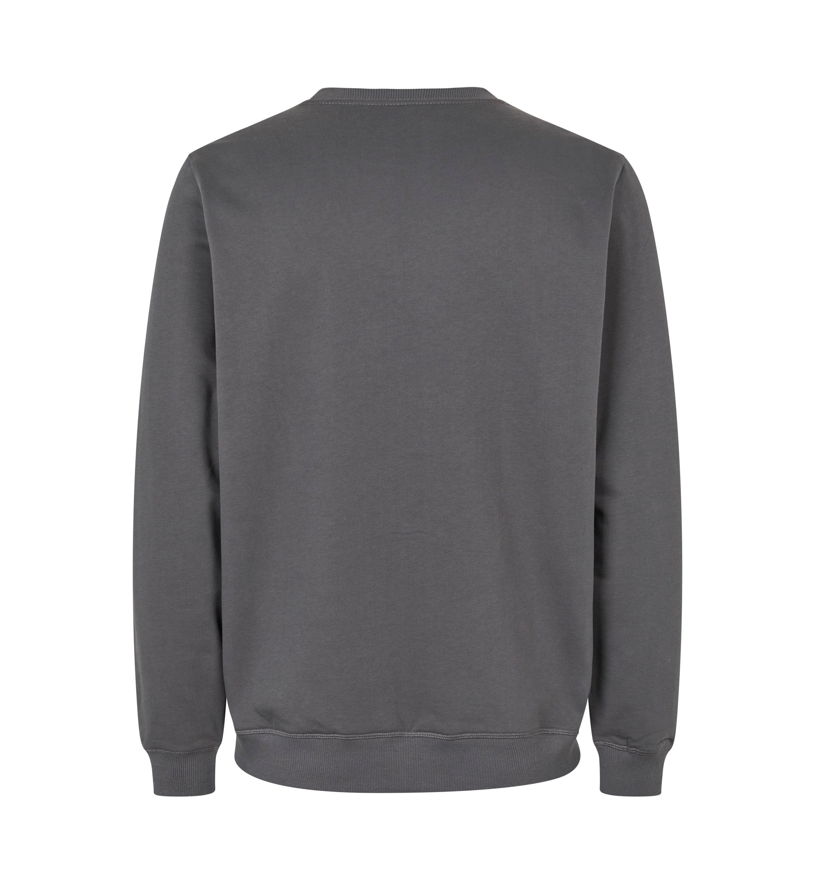ID 0682 Sweatshirt | økologisk detalje med logo