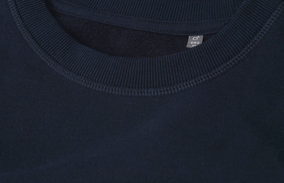ID 0682 Sweatshirt | økologisk materiale til broderi