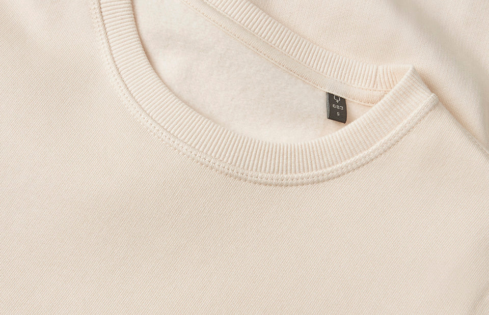 ID 0683 Sweatshirt | økologisk | dame produktfoto til broderi