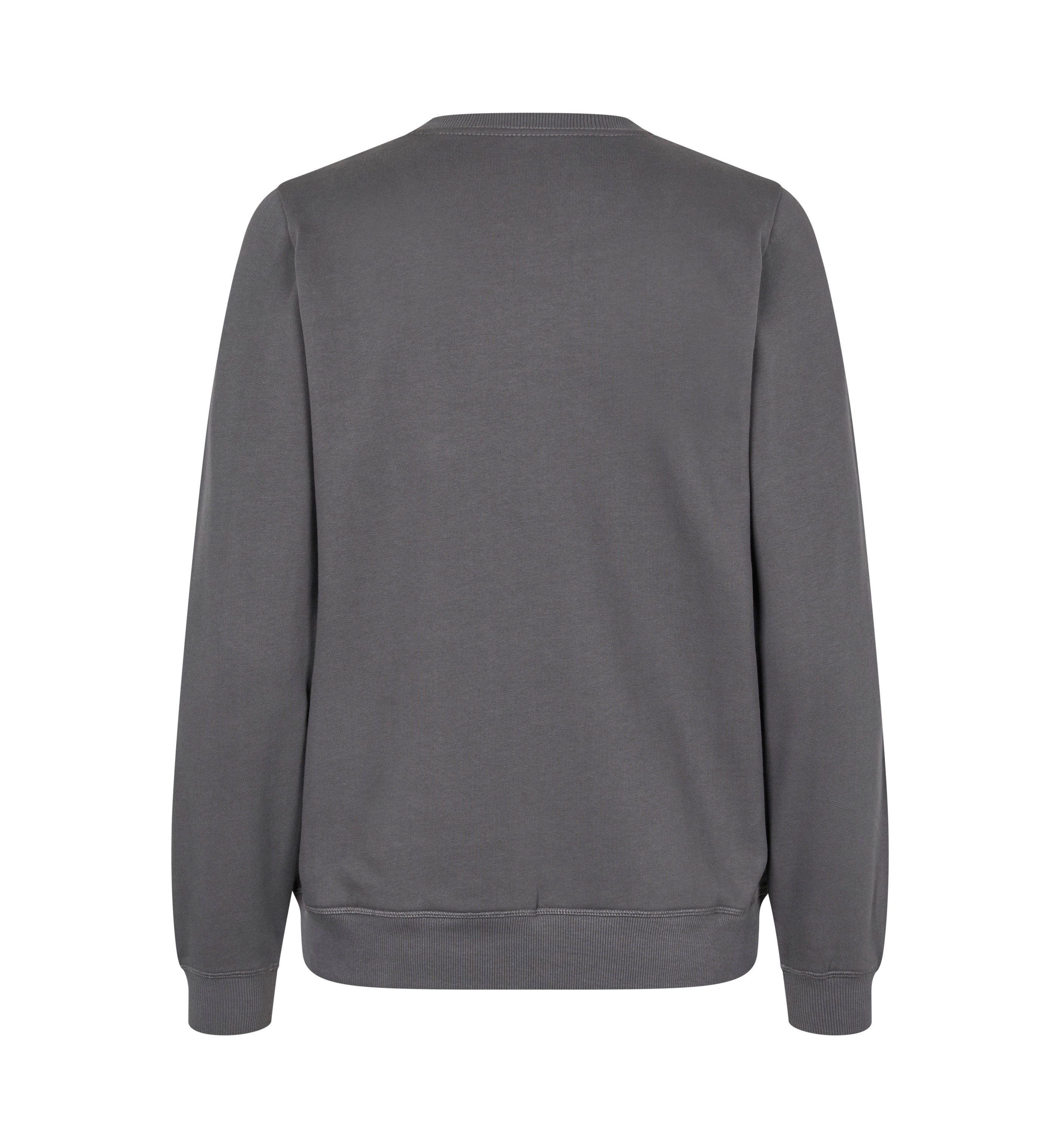 ID 0683 Sweatshirt | økologisk | dame detalje med logo