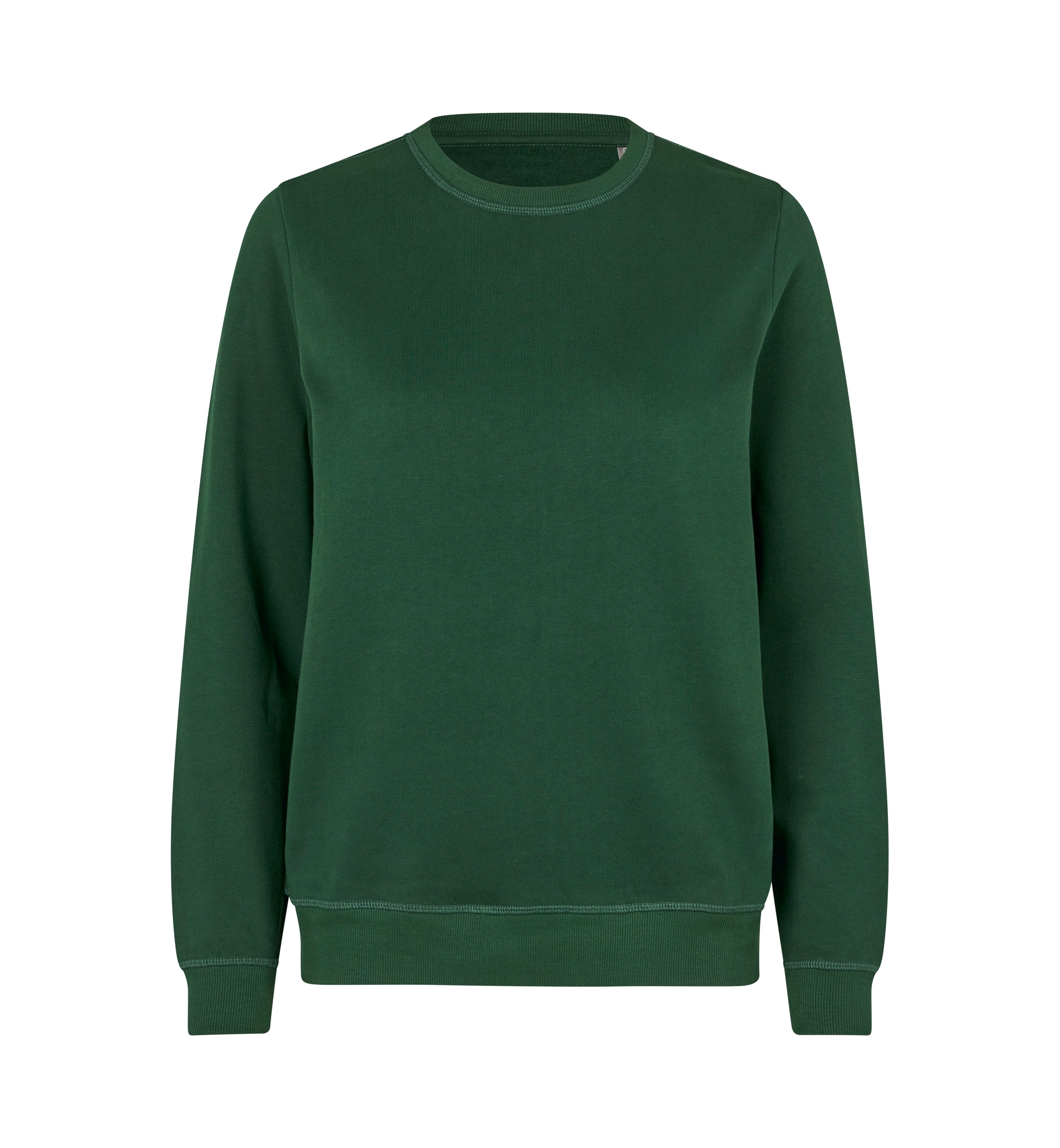 ID 0683 Sweatshirt | økologisk | dame produktbillede med tryk