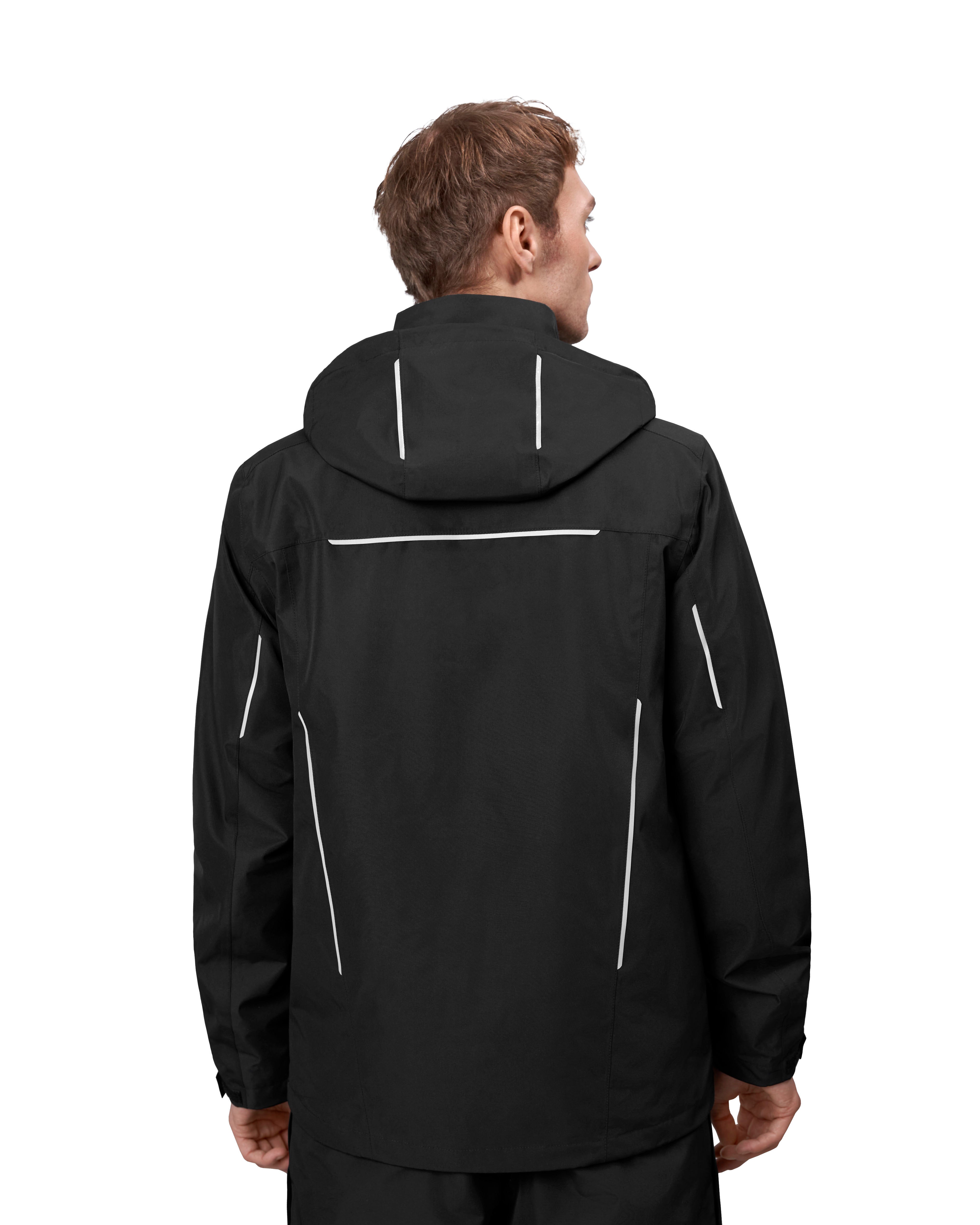 ID 0712 Zip-n-Mix skaljakke detalje med logo