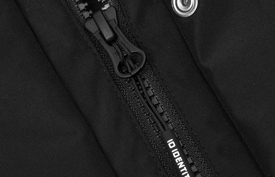ID 0713 Zip-n-Mix skaljakke | dame detalje med logo