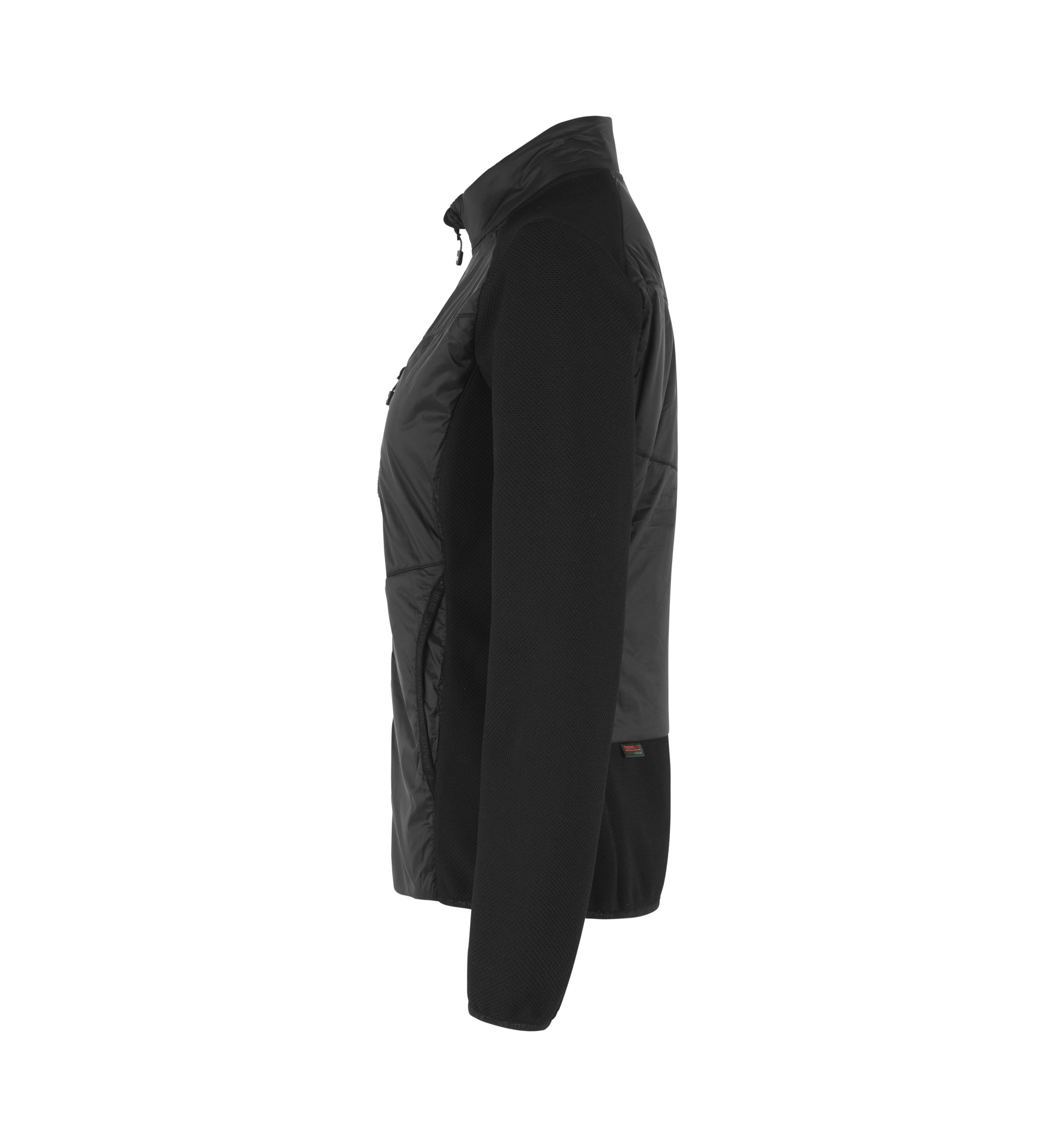 ID 0721 Hybrid jakke | dame detalje med firmalogo