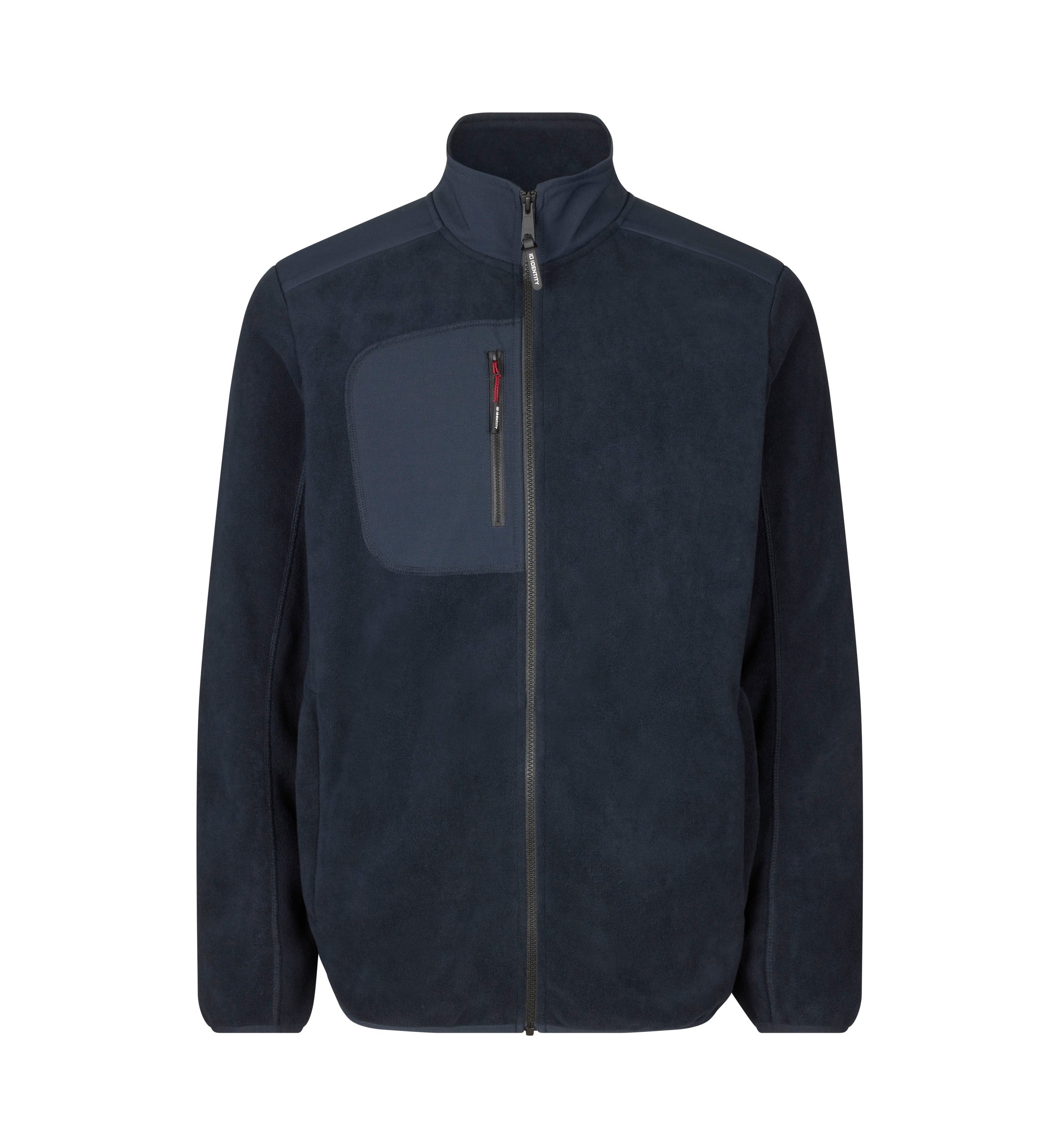 ID 0744 Bonded fleecejakke produktbillede med tryk