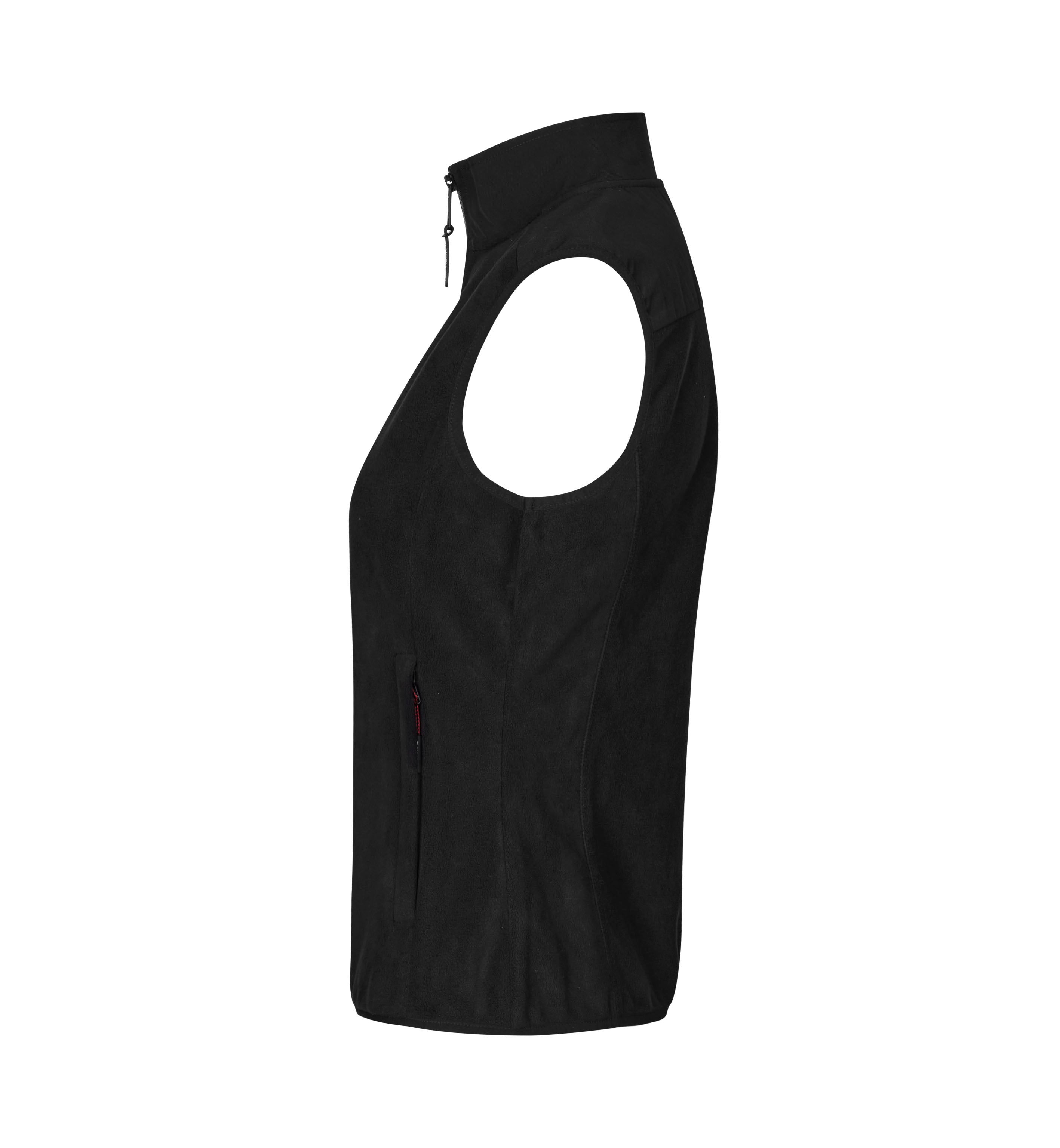 ID 0747 Bonded fleecevest | dame produktfoto med firmalogo
