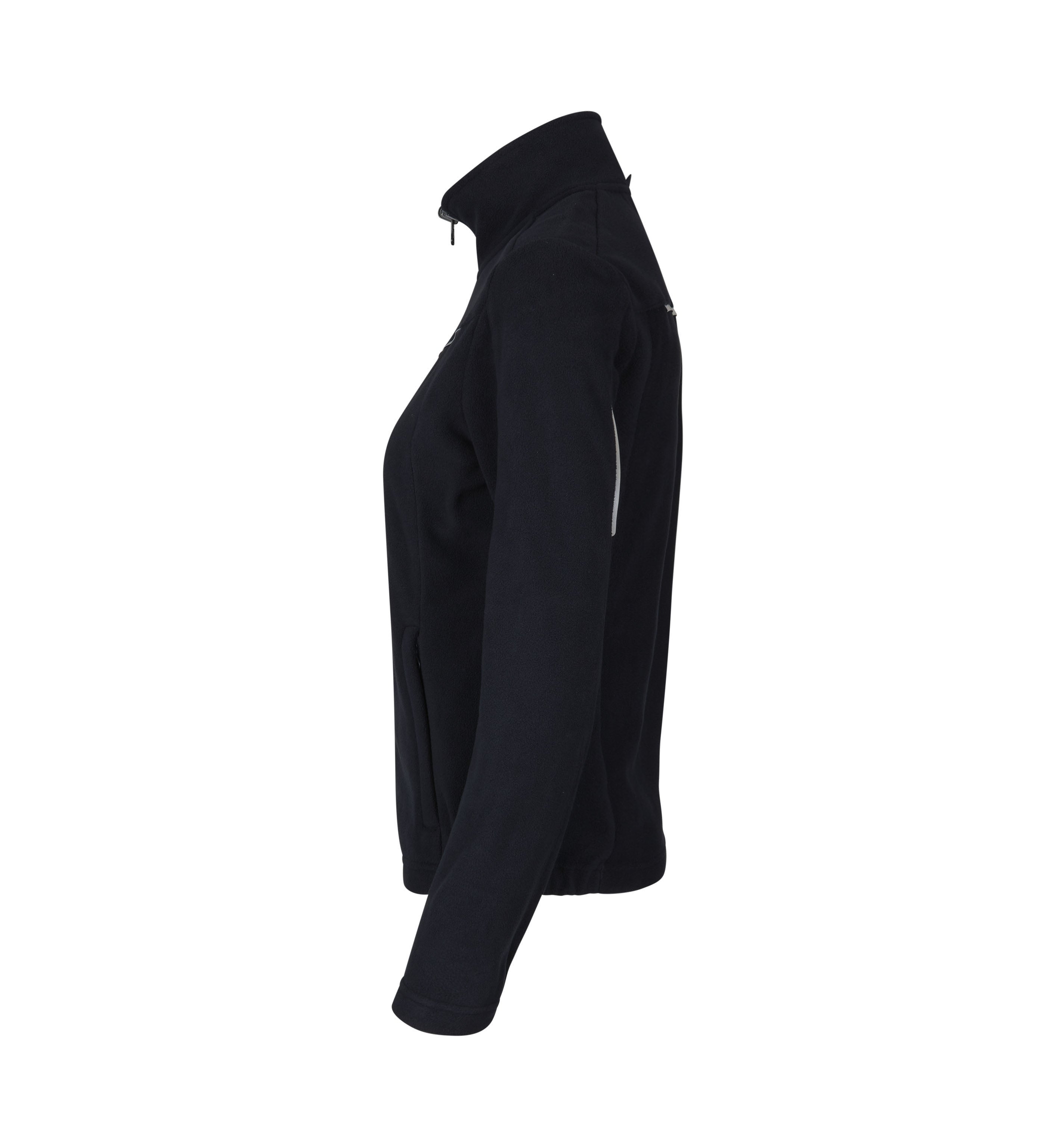 ID 0793 Zip-n-Mix mikrofleece | refleks | dame produktfoto med tryk