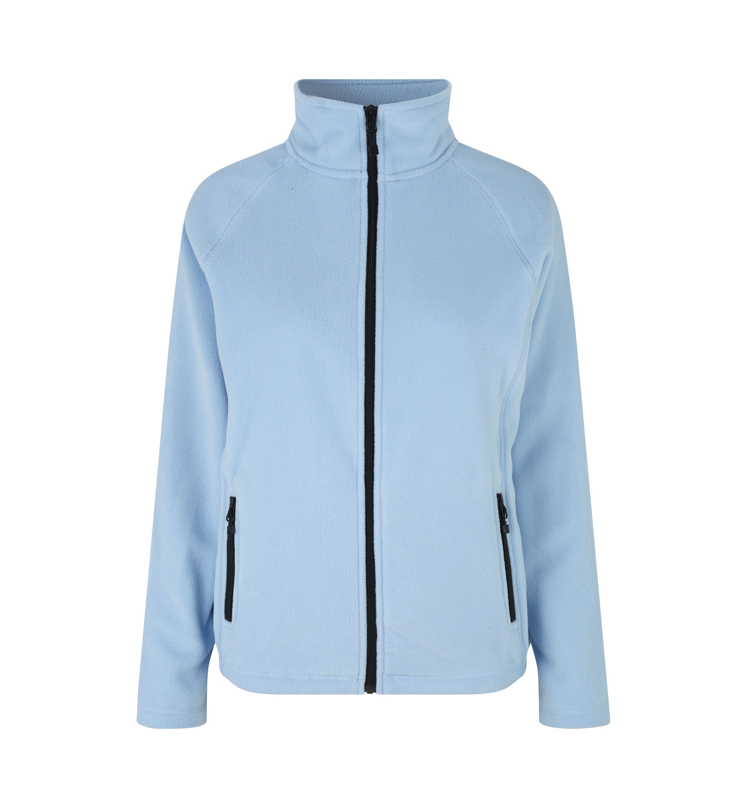 ID 0805 Cardigan | mikrofleece | dame produktbillede med firmalogo