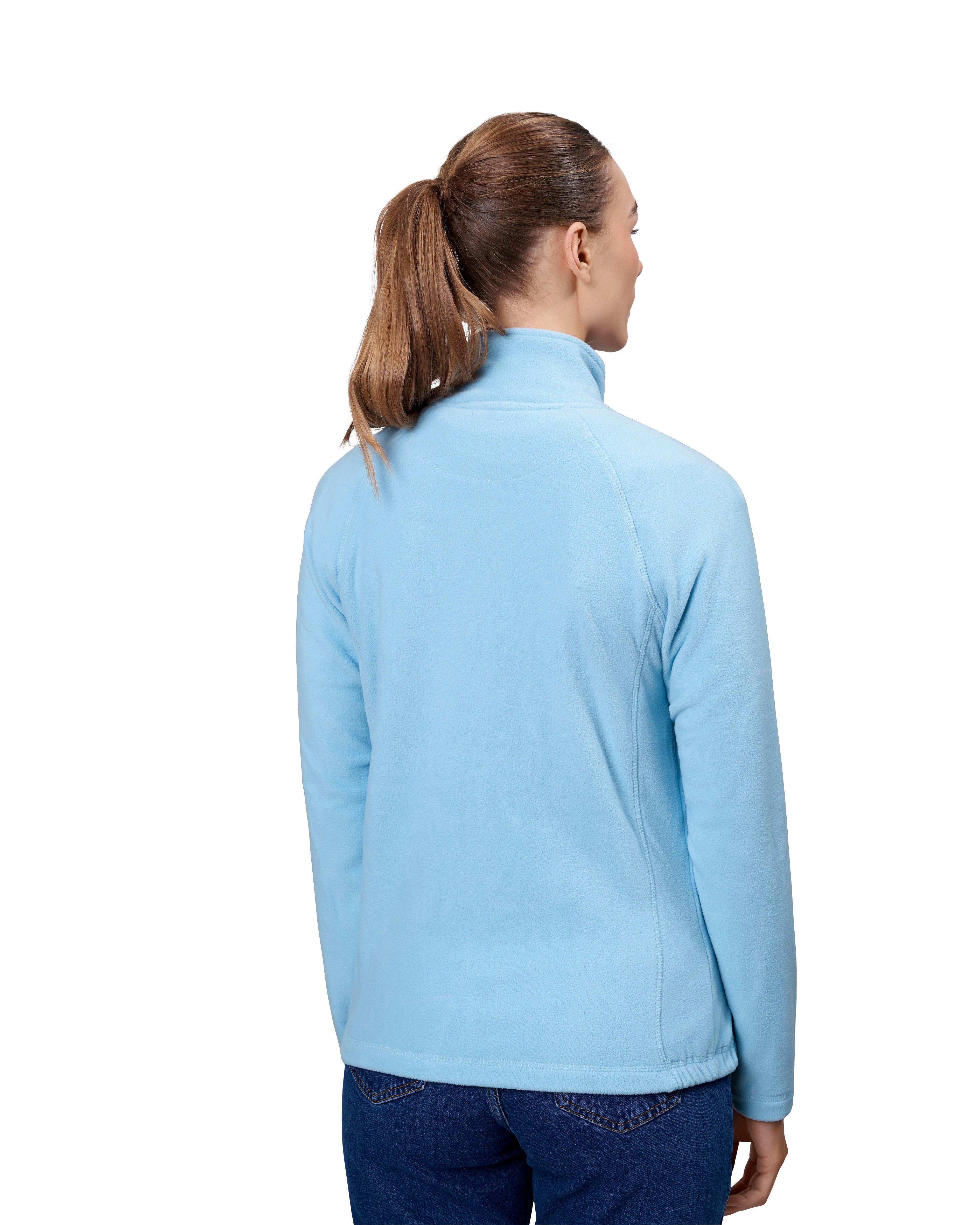 ID 0805 Cardigan | mikrofleece | dame produktbillede med logo