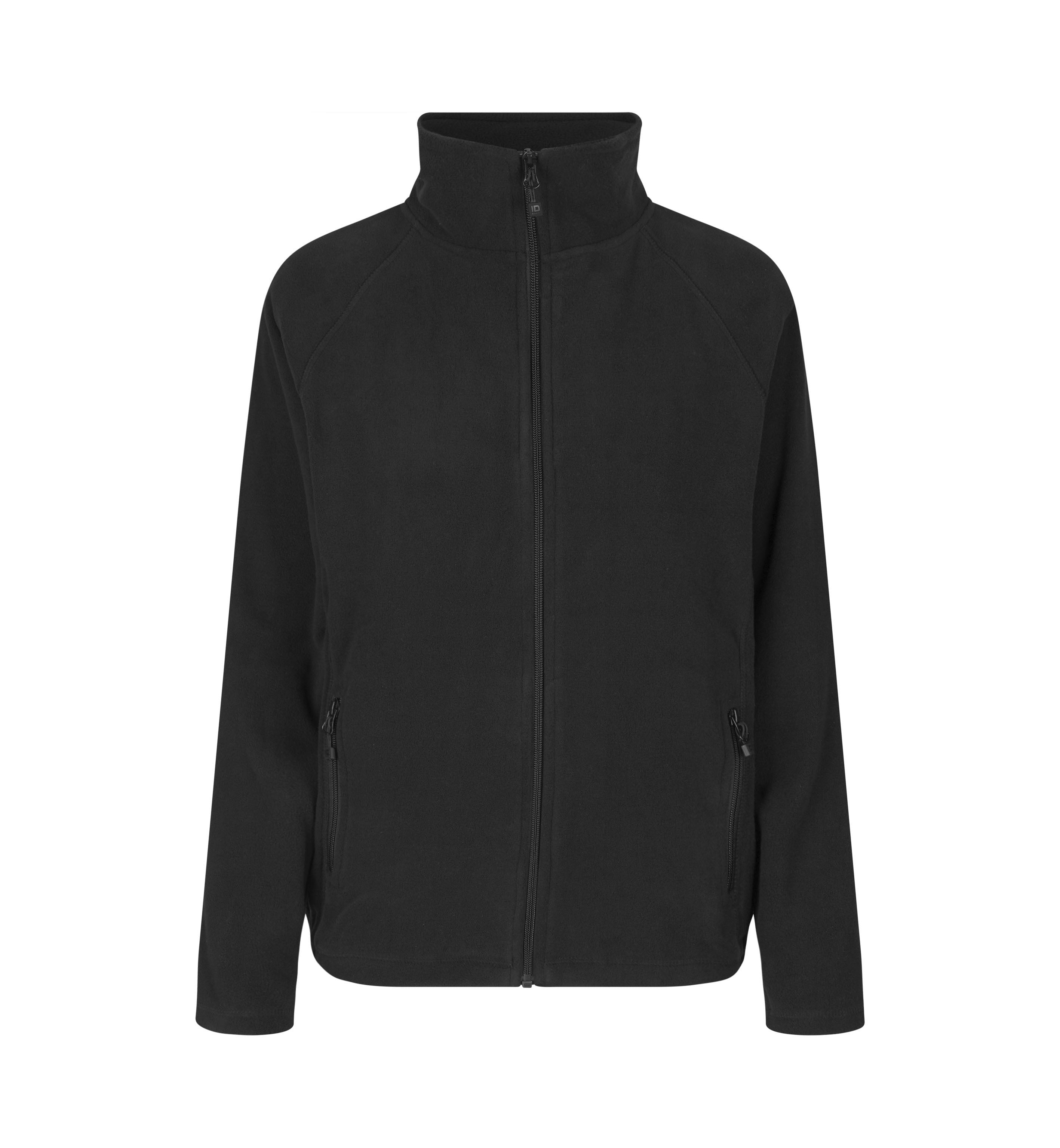 ID 0805 Cardigan | mikrofleece | dame produktbillede med tryk