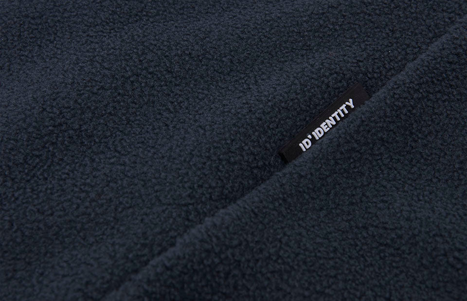 ID 0806 Zip-n-Mix mikrofleece detalje til broderi