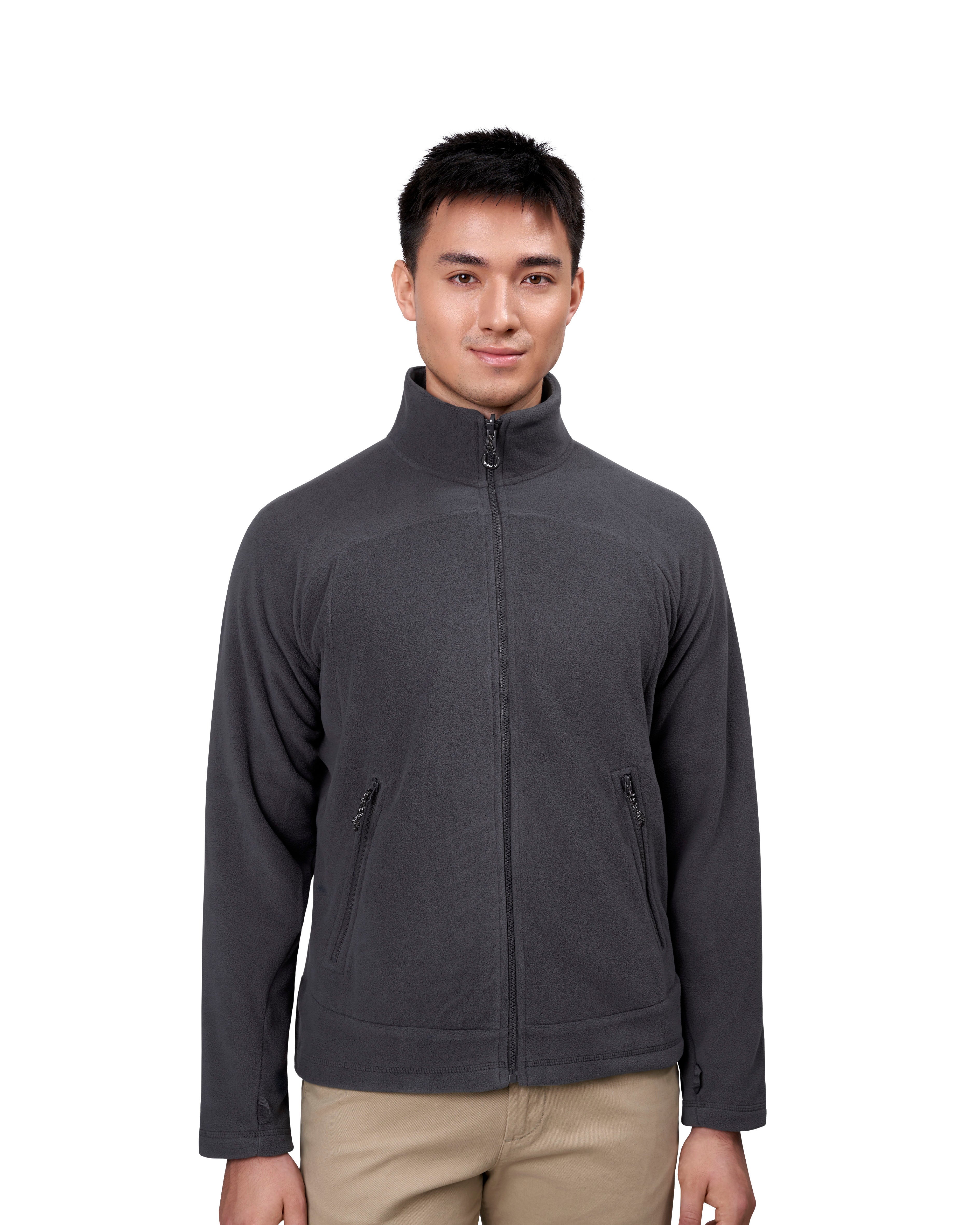 ID 0806 Zip-n-Mix mikrofleece materiale med firmalogo