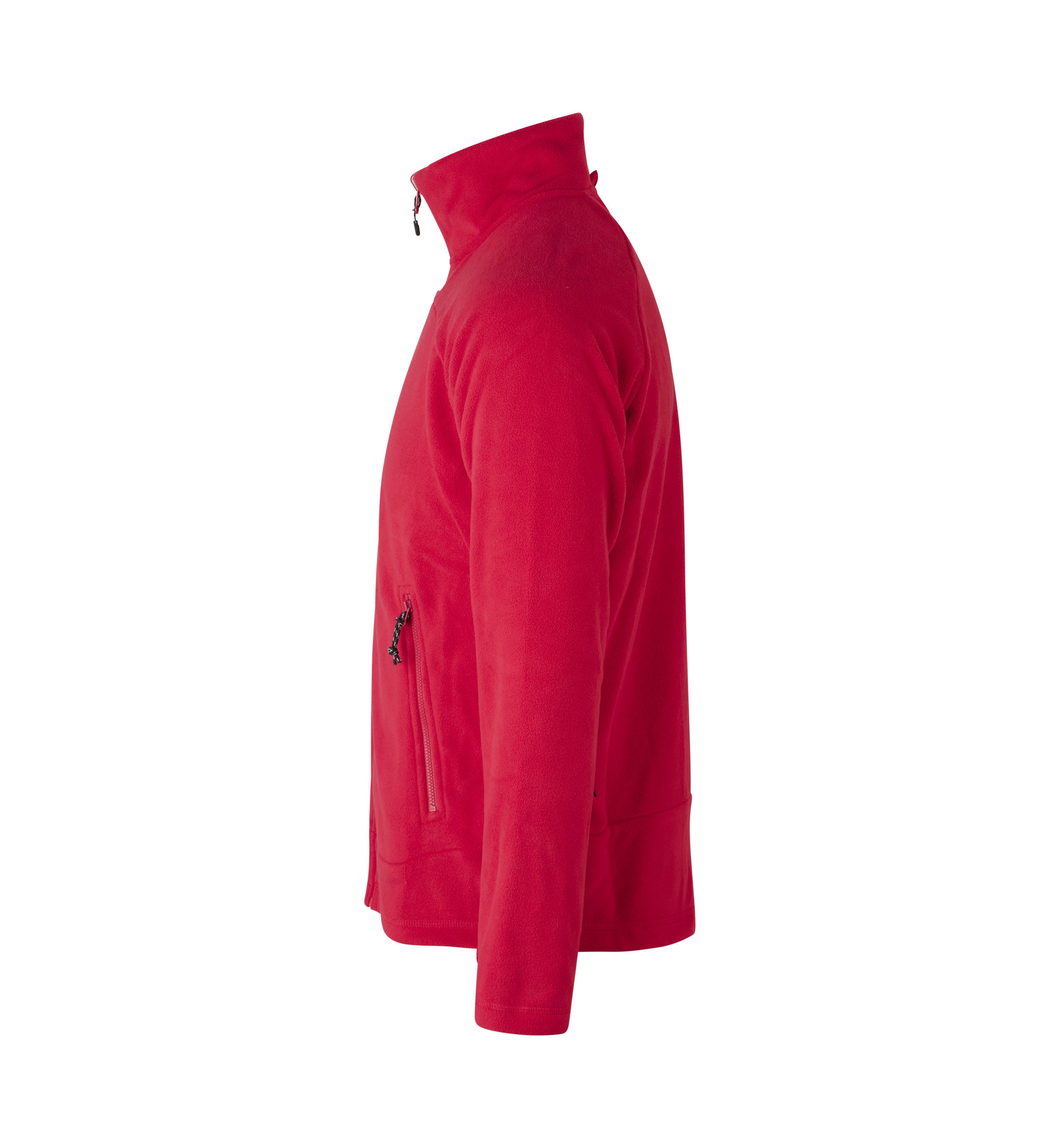 ID 0806 Zip-n-Mix mikrofleece detalje med firmalogo