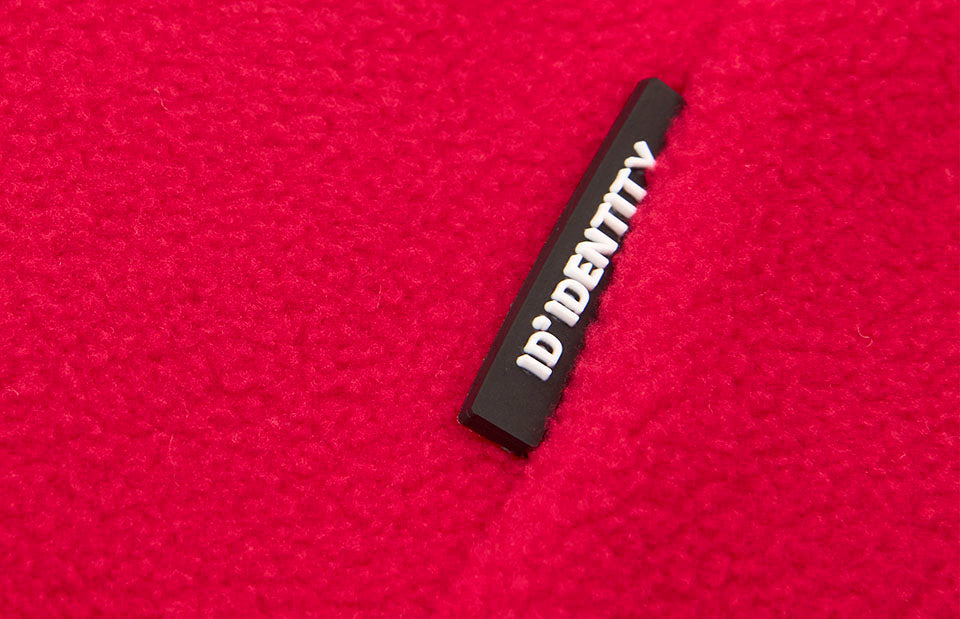 ID 0806 Zip-n-Mix mikrofleece materiale med logo