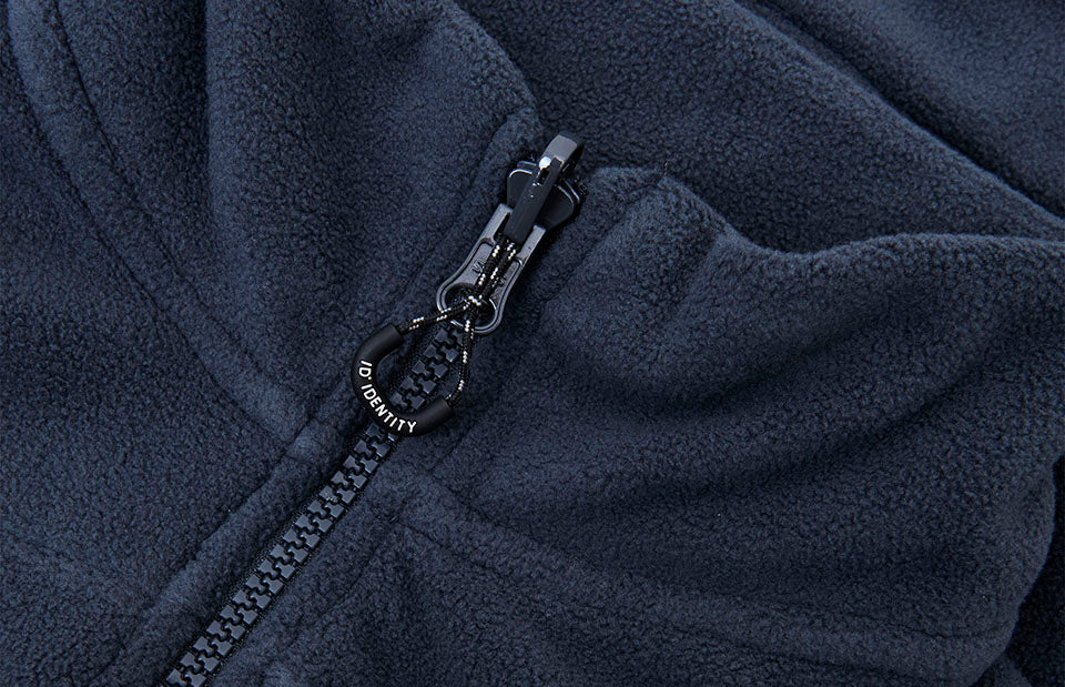 ID 0807 Zip-n-Mix mikrofleece | dame detalje til broderi