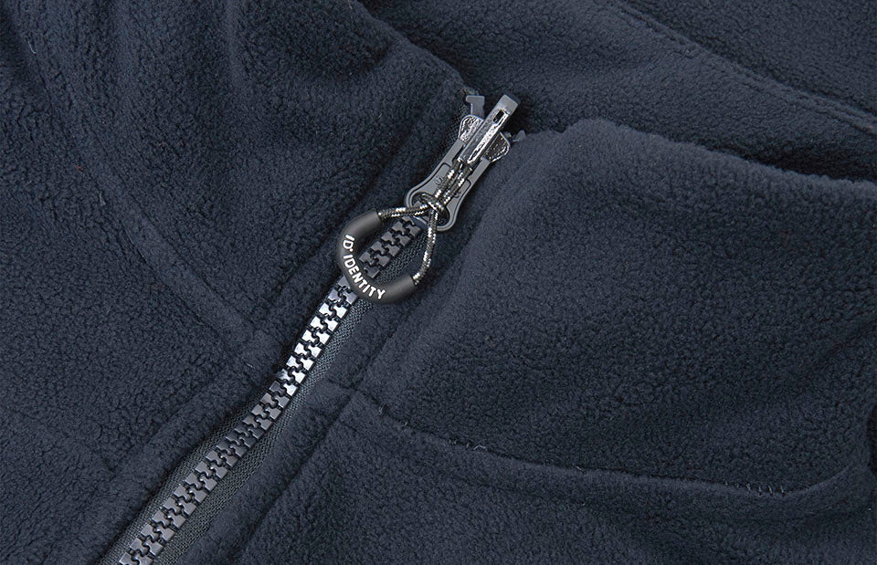 ID 0807 Zip-n-Mix mikrofleece | dame detalje med logo