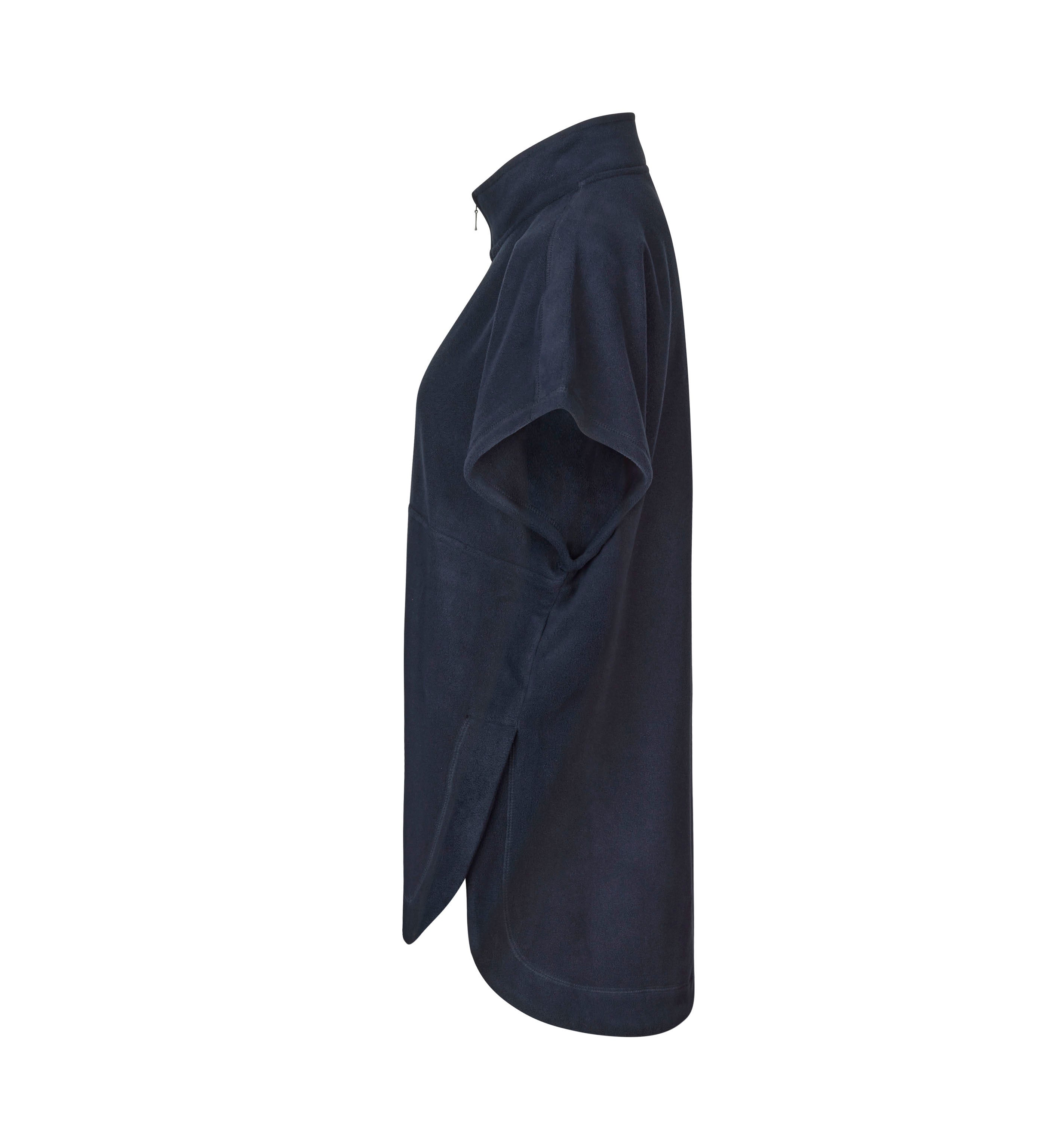 ID 0808 Fleece tunika | unisex produktfoto med tryk