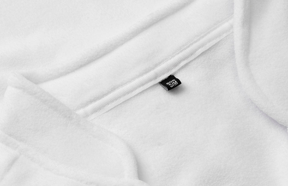 ID 0809 Fleece Bolero | unisex detalje til broderi