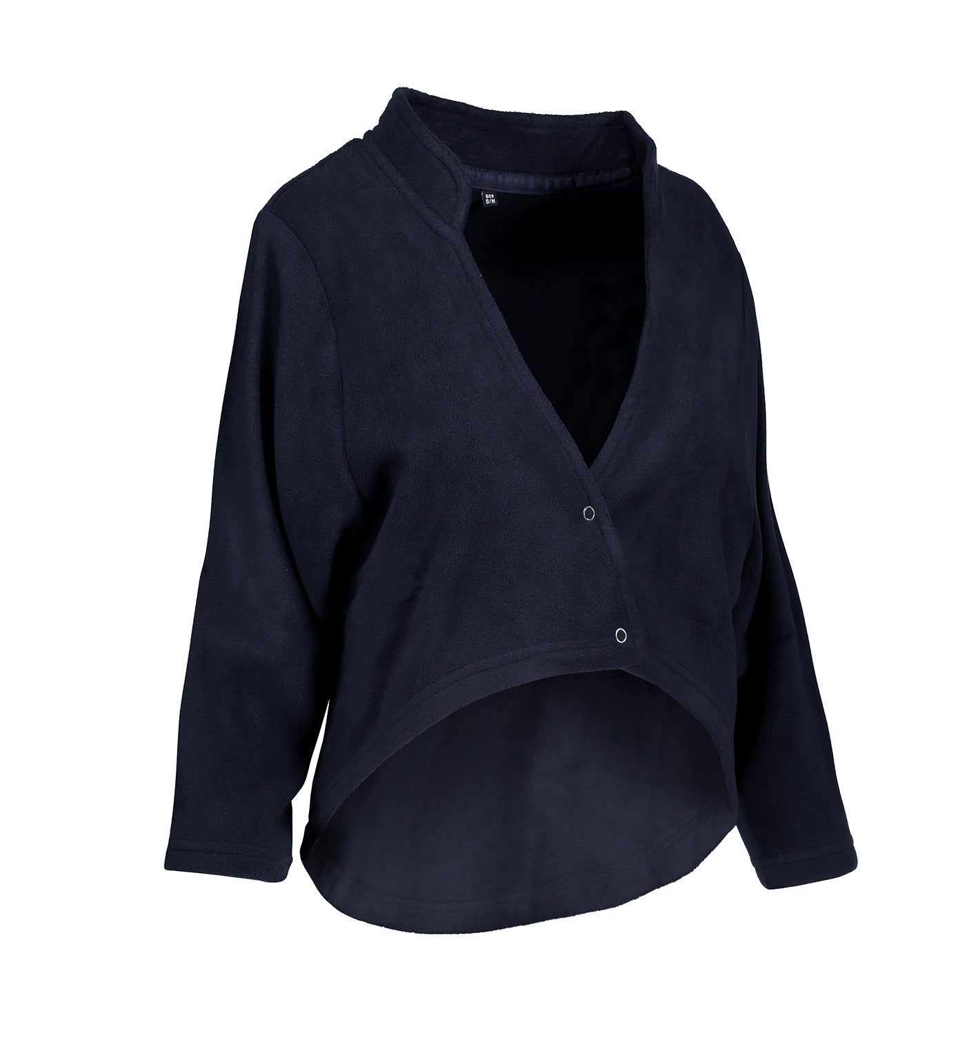 ID 0809 Fleece Bolero | unisex produktbillede med tryk