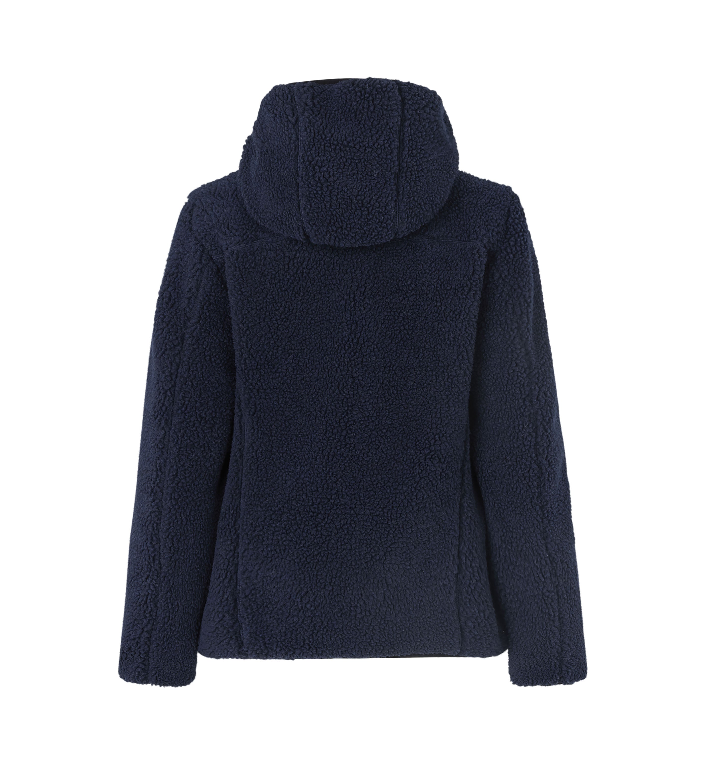 ID 0829 Pile fleece jakke | dame nærbillede med logo