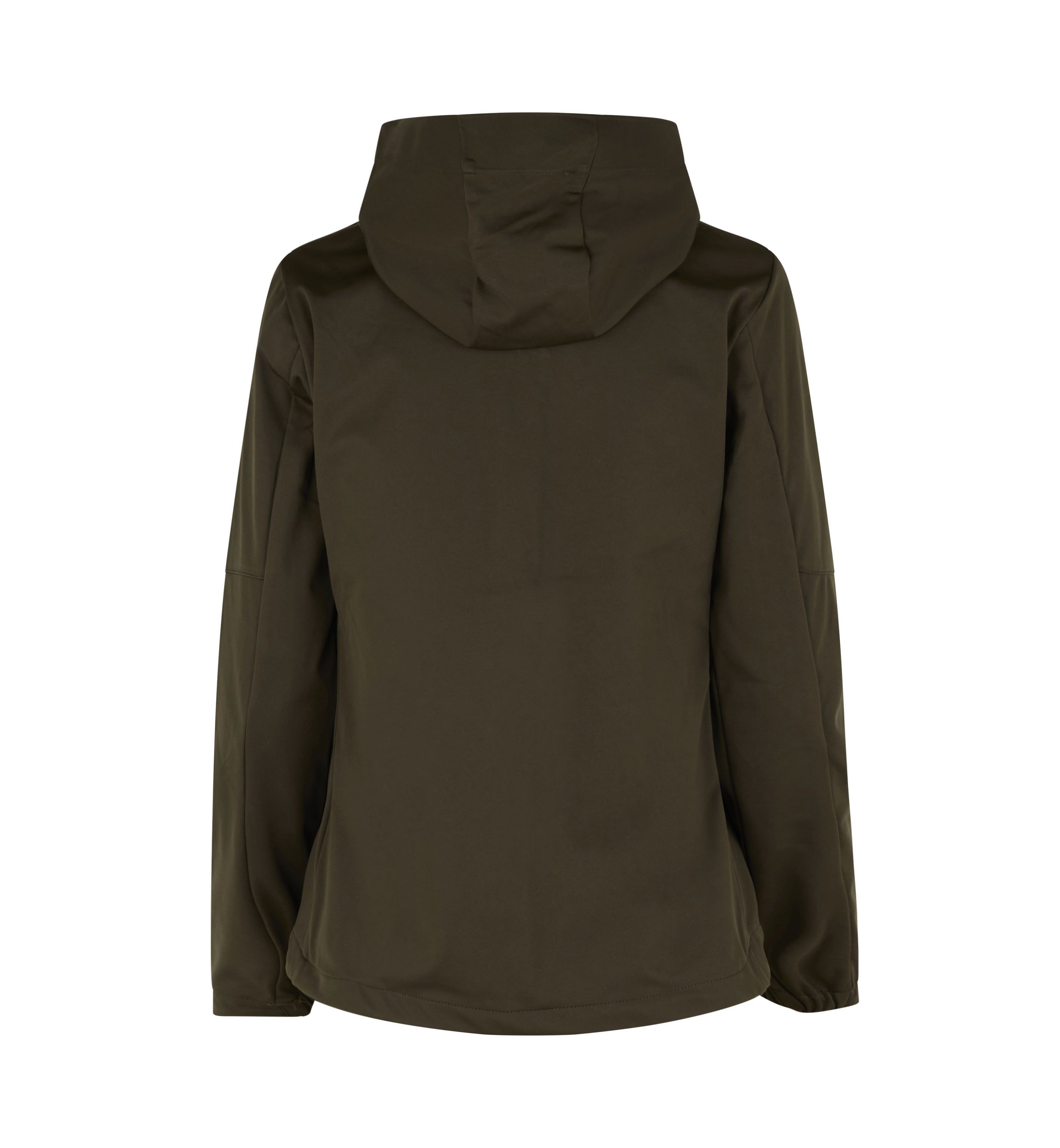 ID 0837 Softshell jakke | letvægt | dame nærbillede med logo