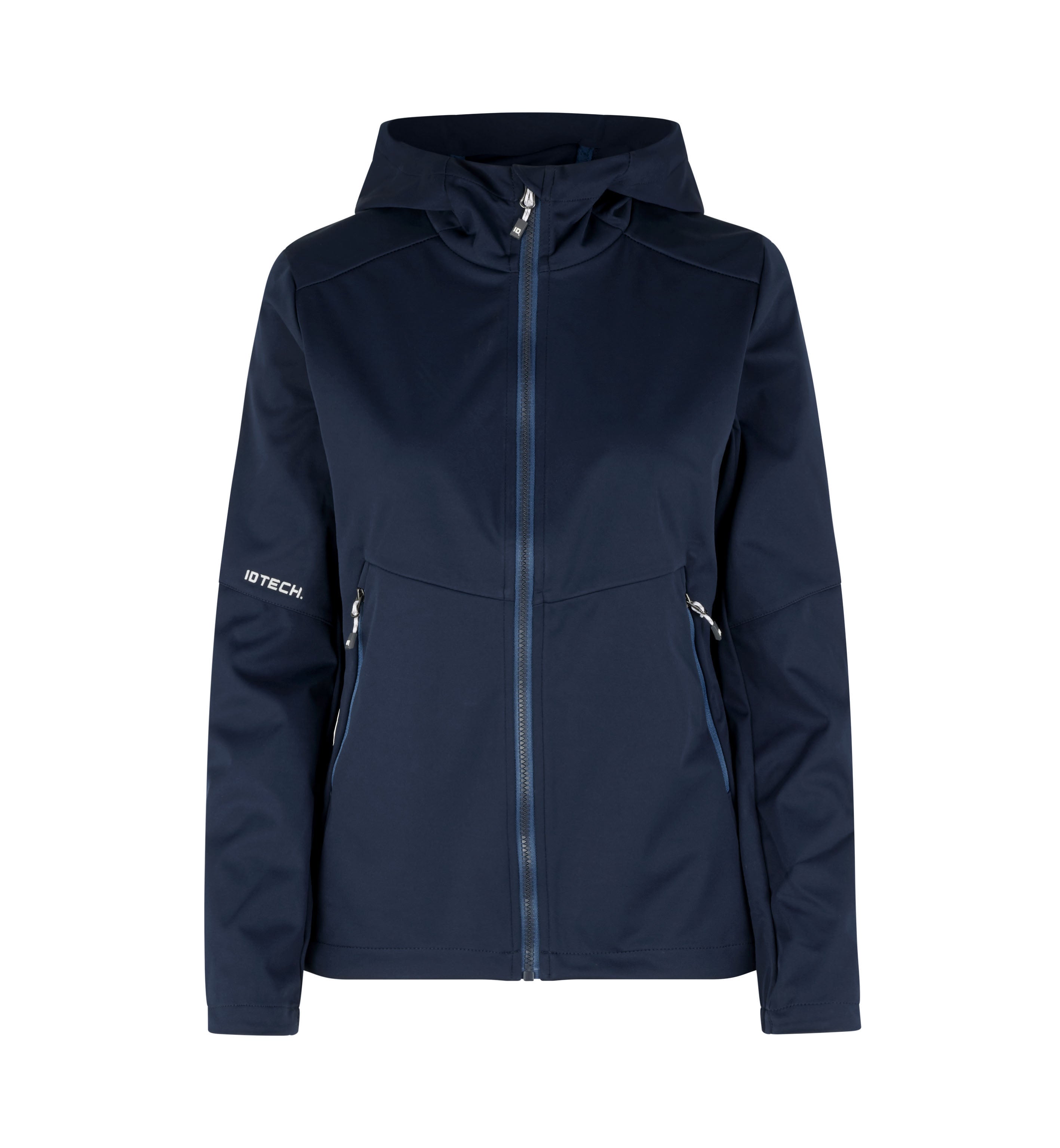 ID 0837 Softshell jakke | letvægt | dame materiale med tryk