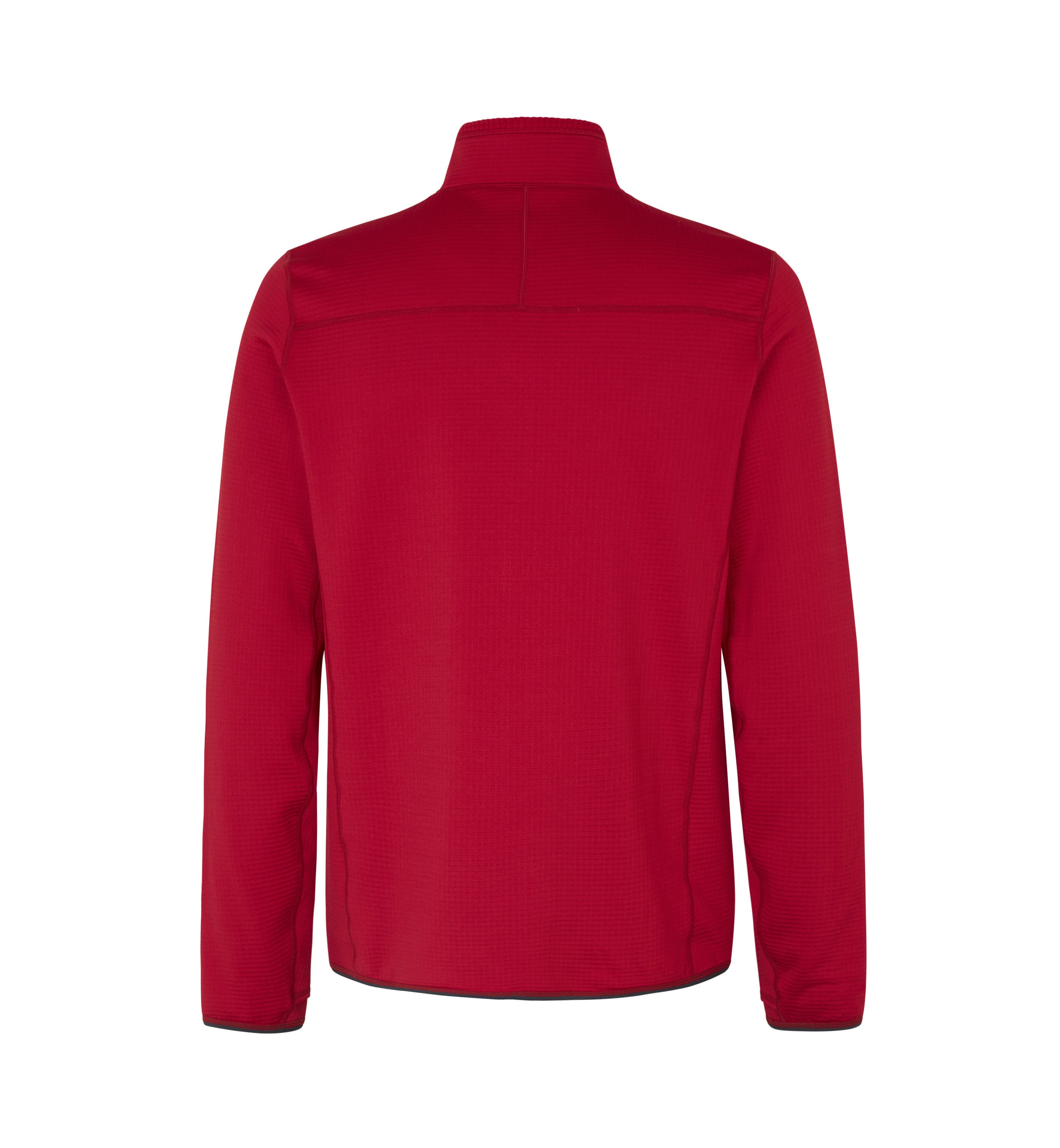 ID 0840 Cardigan | stretch komfort nærbillede med logo