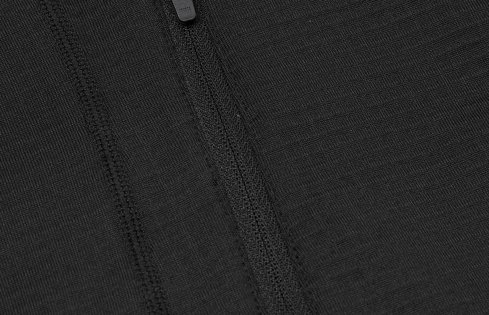 ID 0841 Cardigan | stretch komfort | dame nærbillede med logo