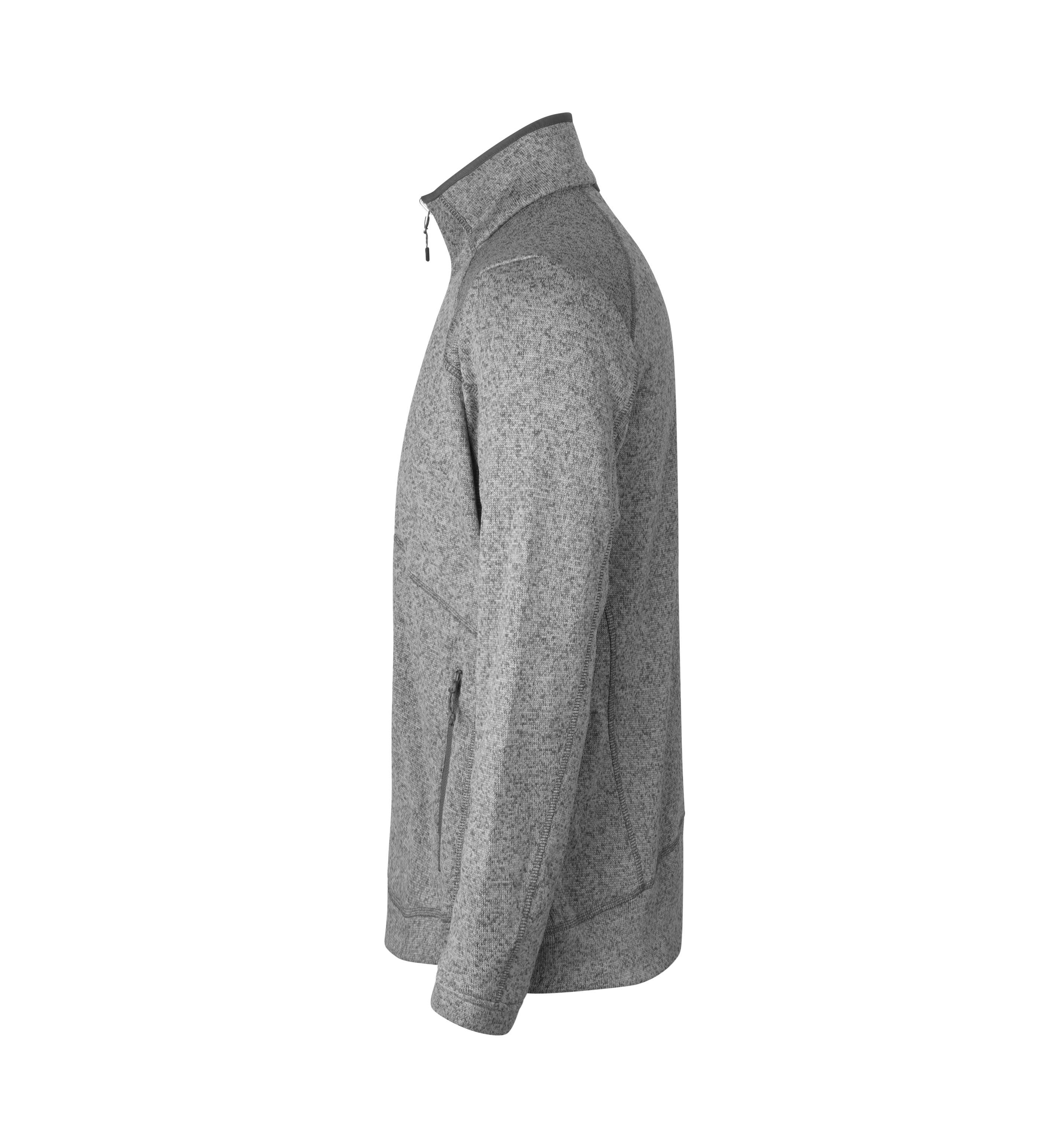 ID 0847 Zip-n-Mix fleece | melange produktfoto med firmalogo