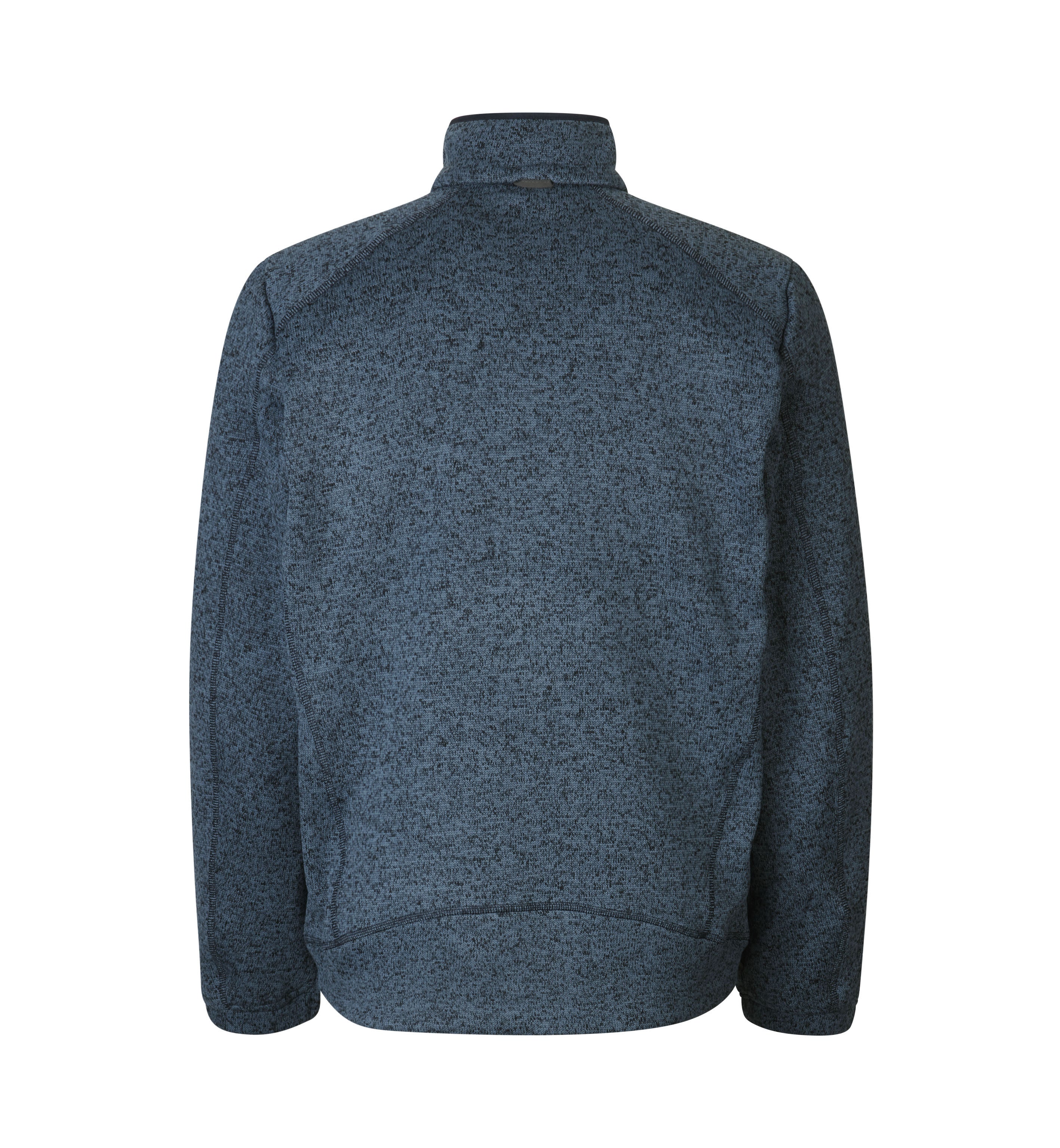 ID 0847 Zip-n-Mix fleece | melange nærbillede til broderi
