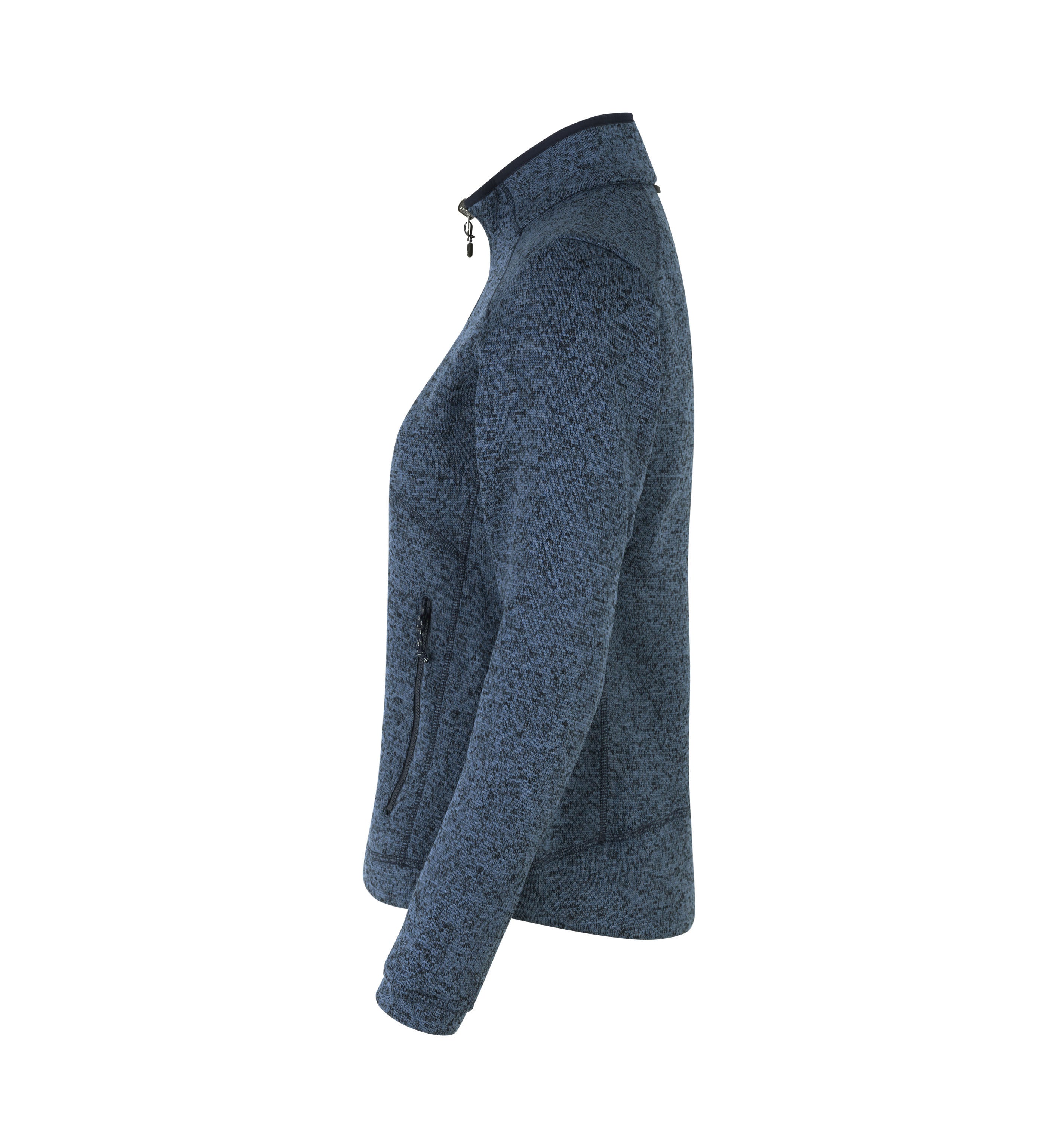 ID 0848 Zip-n-Mix fleece | melange | dame materiale med tryk