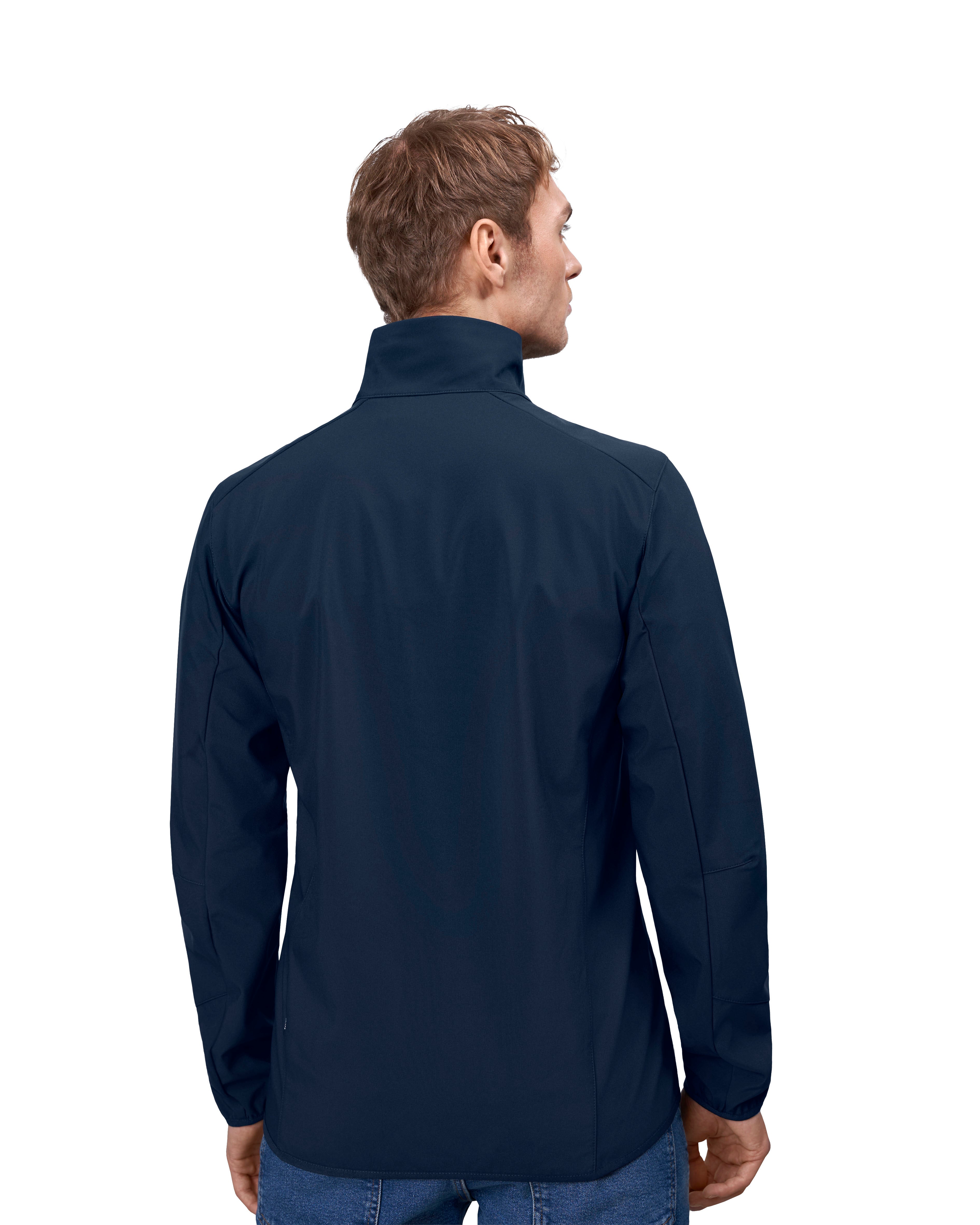 ID 0854 CORE softshell jakke nærbillede med logo