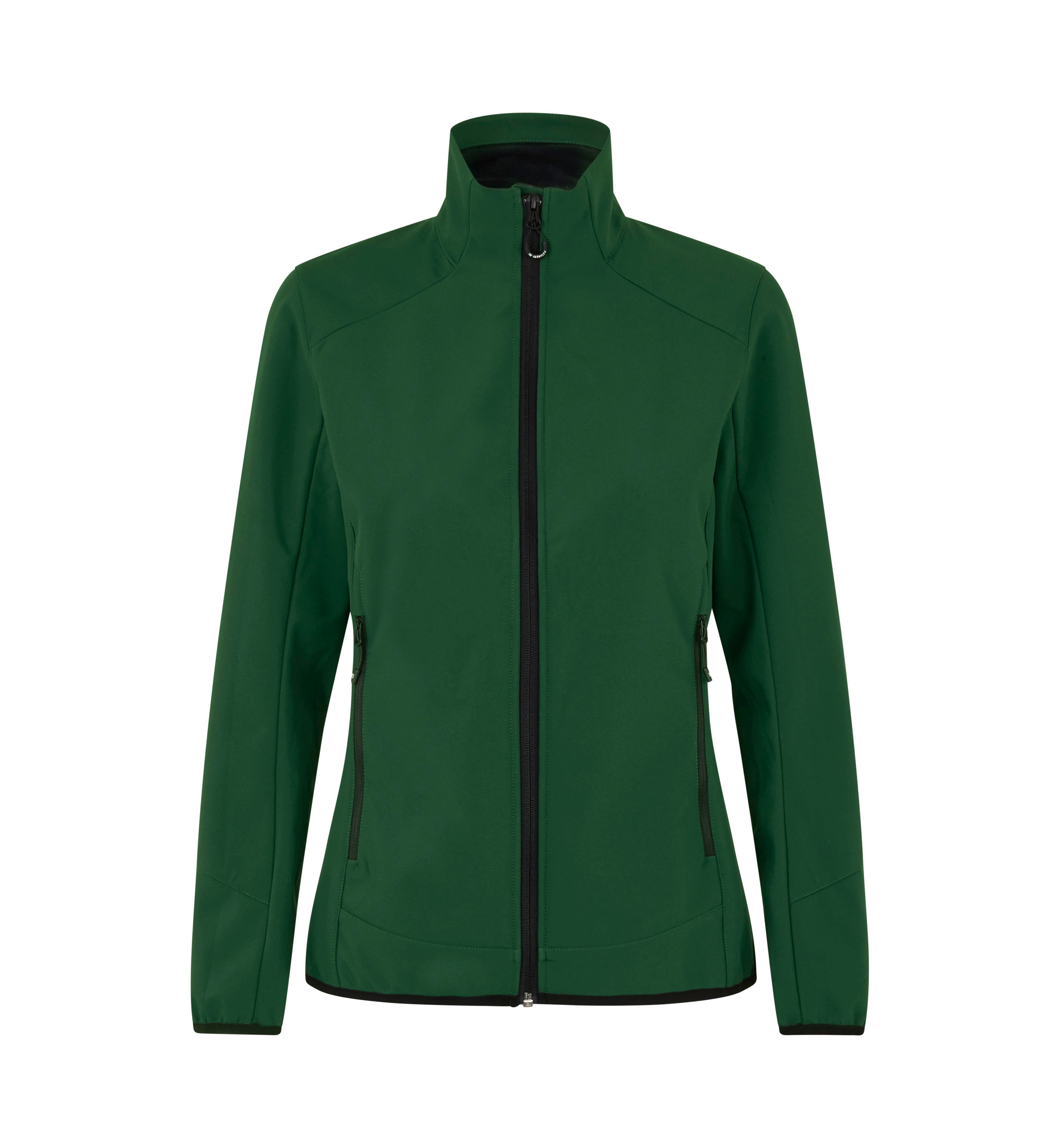 ID 0856 CORE softshell jakke| dame produktfoto med firmalogo