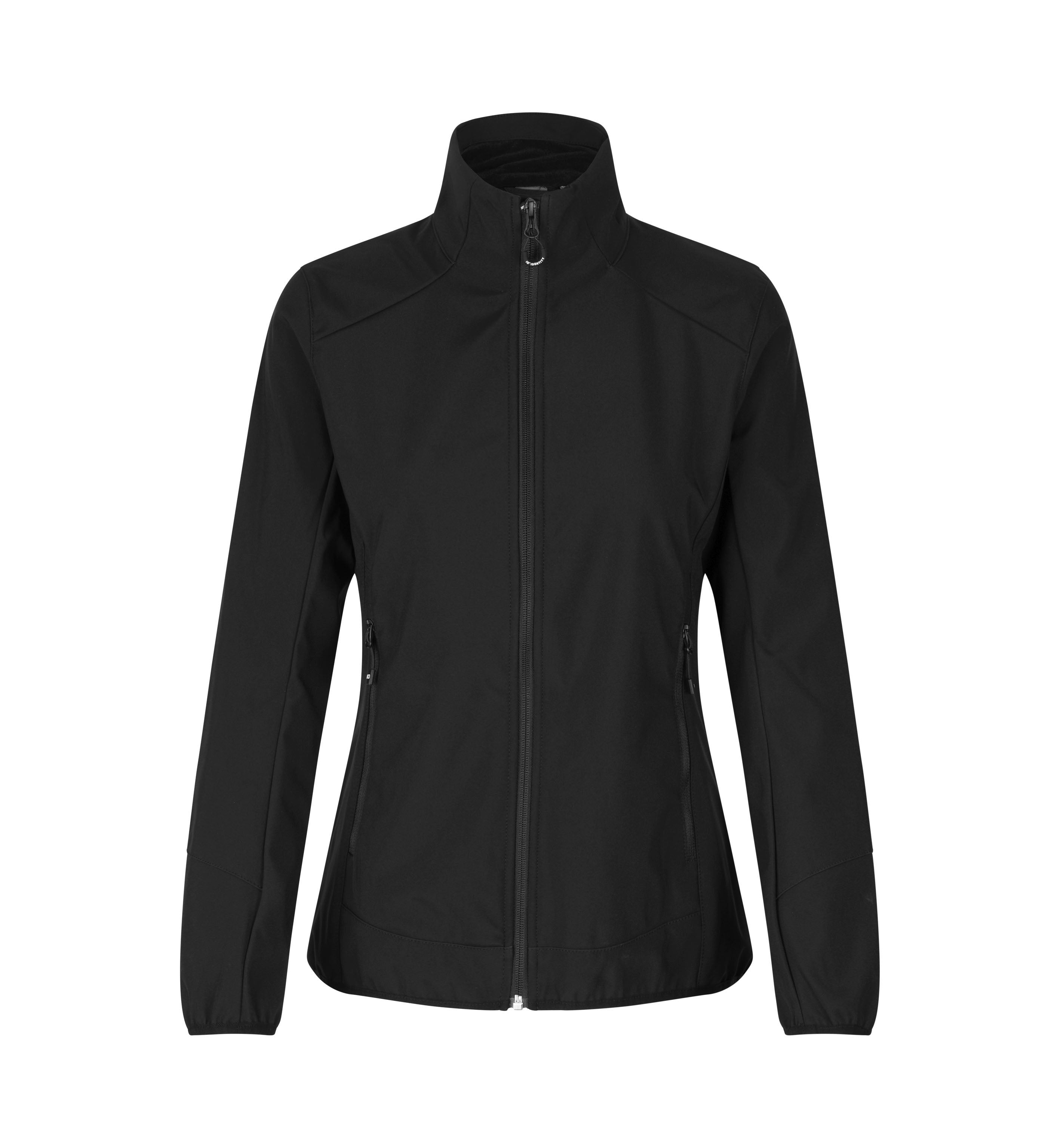 ID 0856 CORE softshell jakke| dame produktbillede med tryk