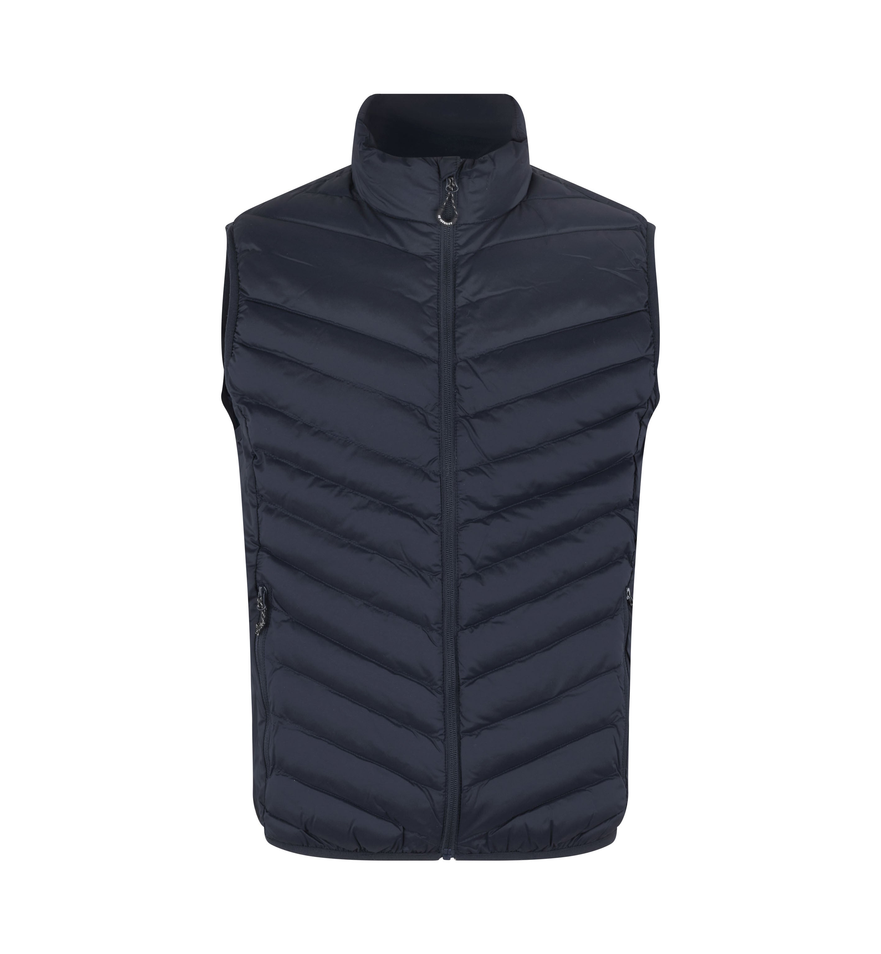 ID 0892 Bodywarmer | stretch detalje med firmalogo