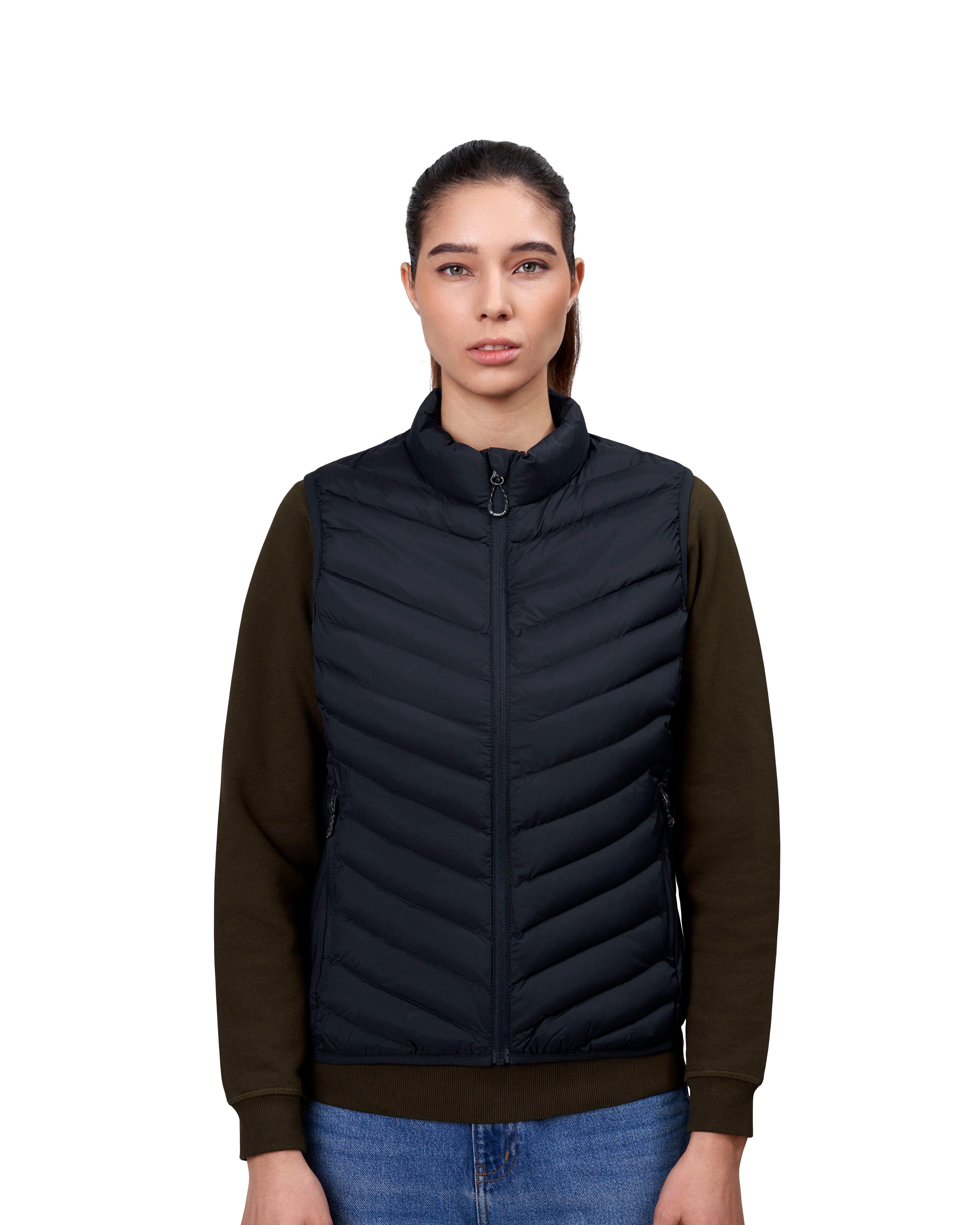 ID 0893 Bodywarmer | stretch | dame produktfoto med firmalogo