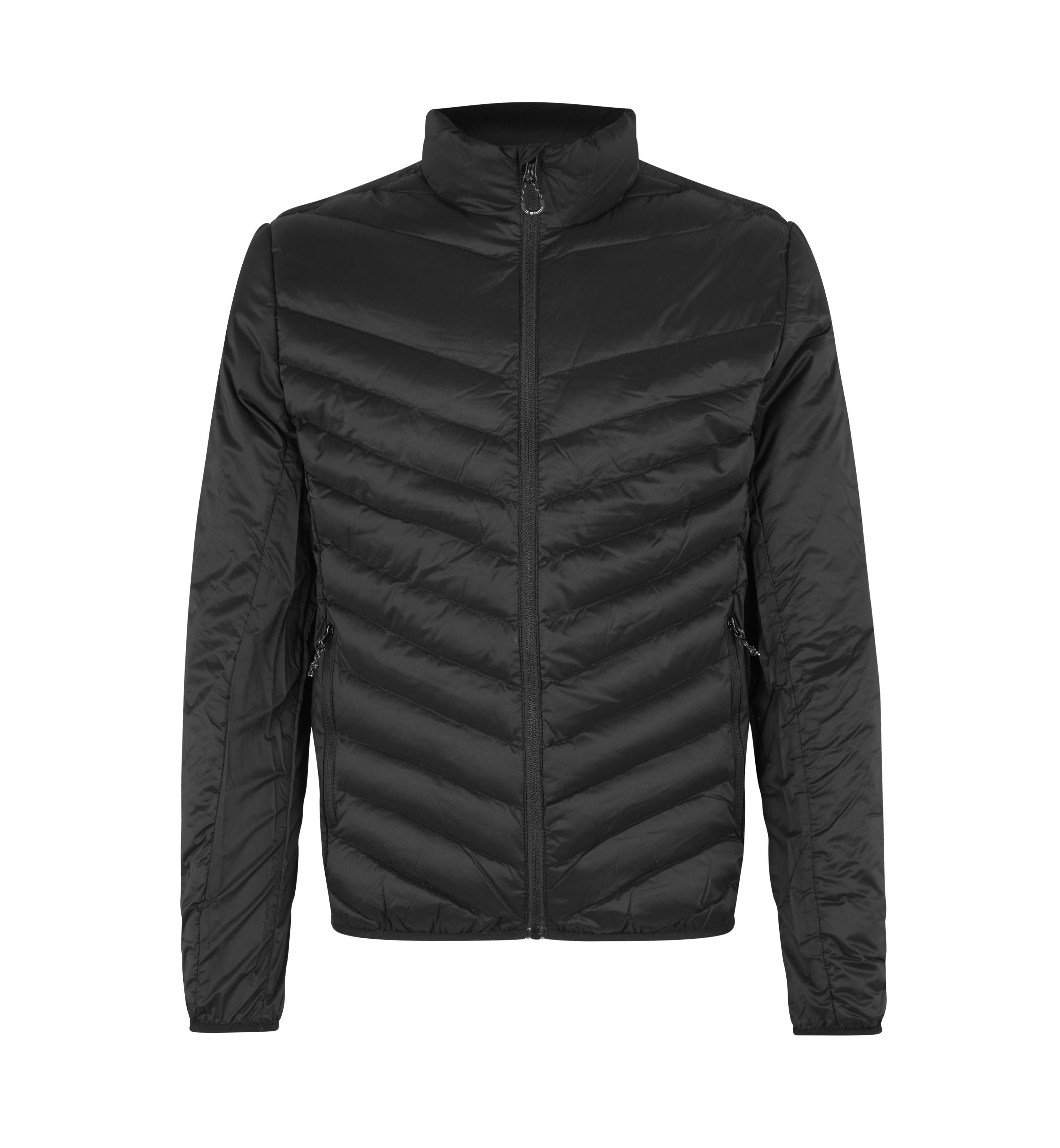 ID 0896 Padded jakke | stretch materiale med tryk