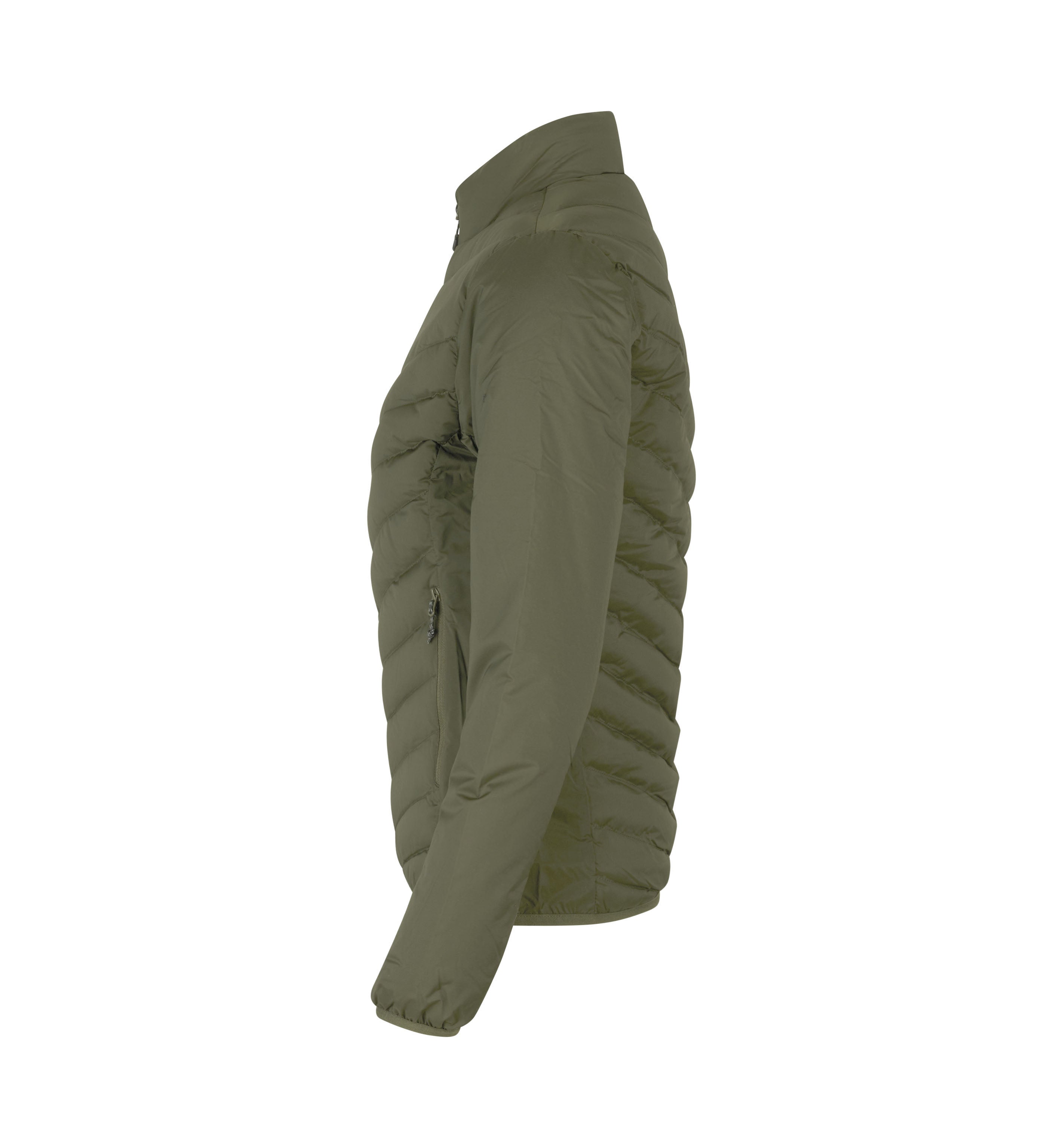 ID 0897 Padded jakke | stretch | dame detalje med firmalogo